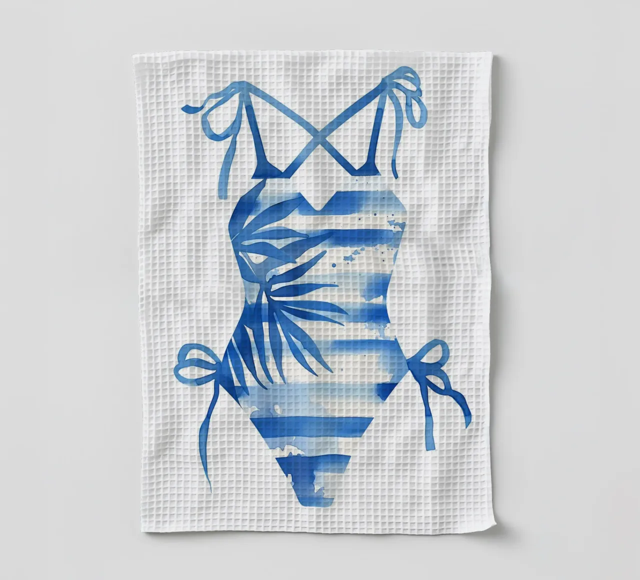 Maillot de bain à rayures torchon de Carinaprint