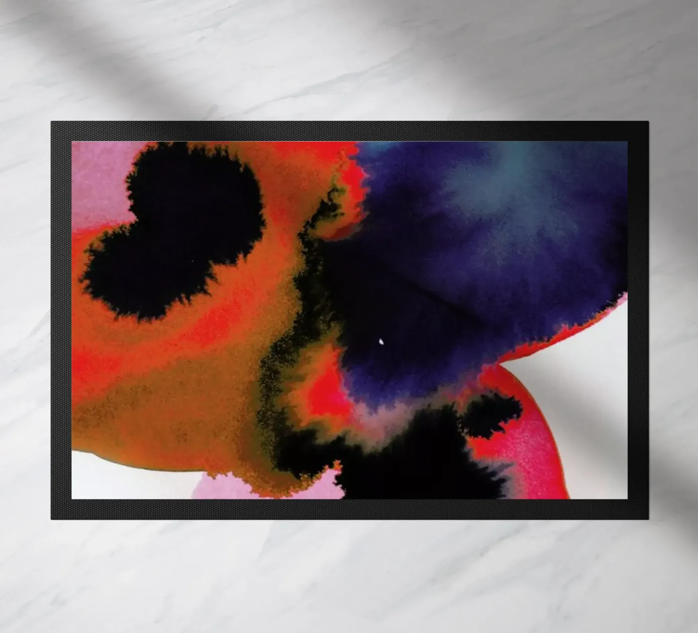 Flowers 005 doormat by Niina Pechkovskaya