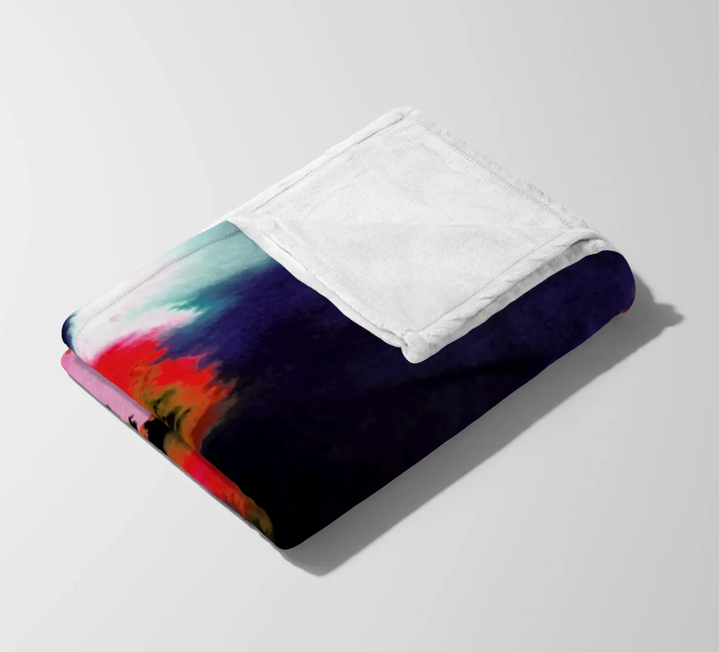 Flowers 005 Fleecedecke von Niina Pechkovskaya