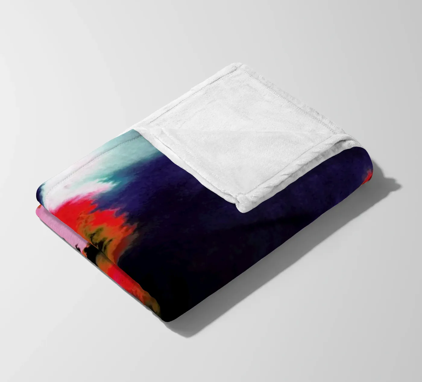 Flowers 005 Fleecedecke von Niina Pechkovskaya