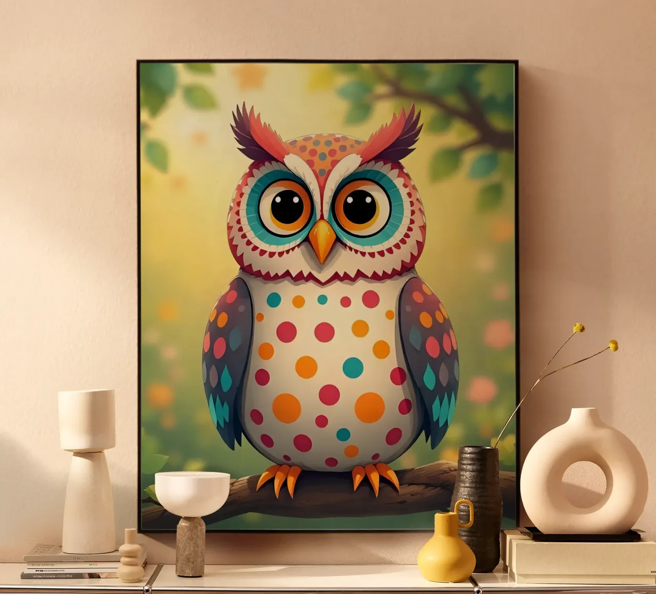 Gufo_3 plexiglass da Tierisch bunt by LK