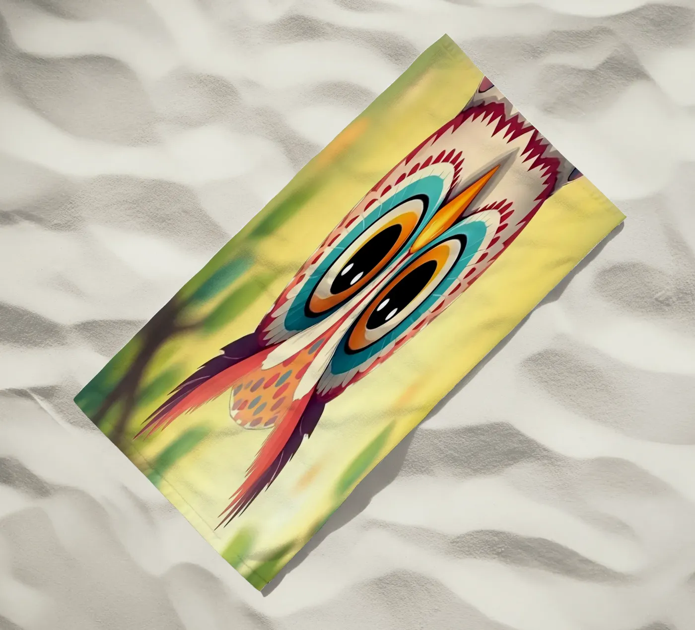 Gufo_3 telo mare da Tierisch bunt by LK