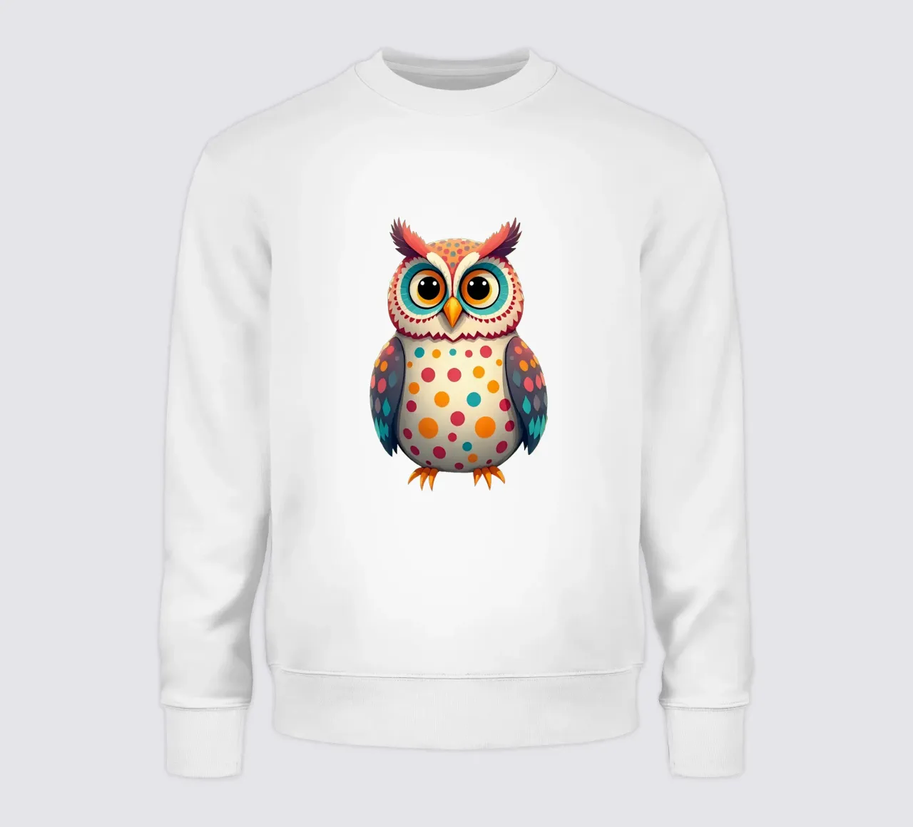 Owl_3a sweatshirt by Tierisch bunt by LK