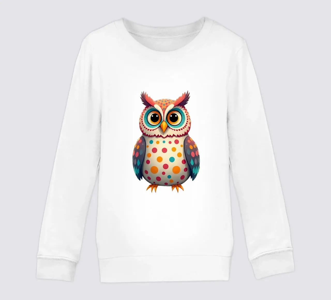 Gufo_3a felpa bambino da Tierisch bunt by LK
