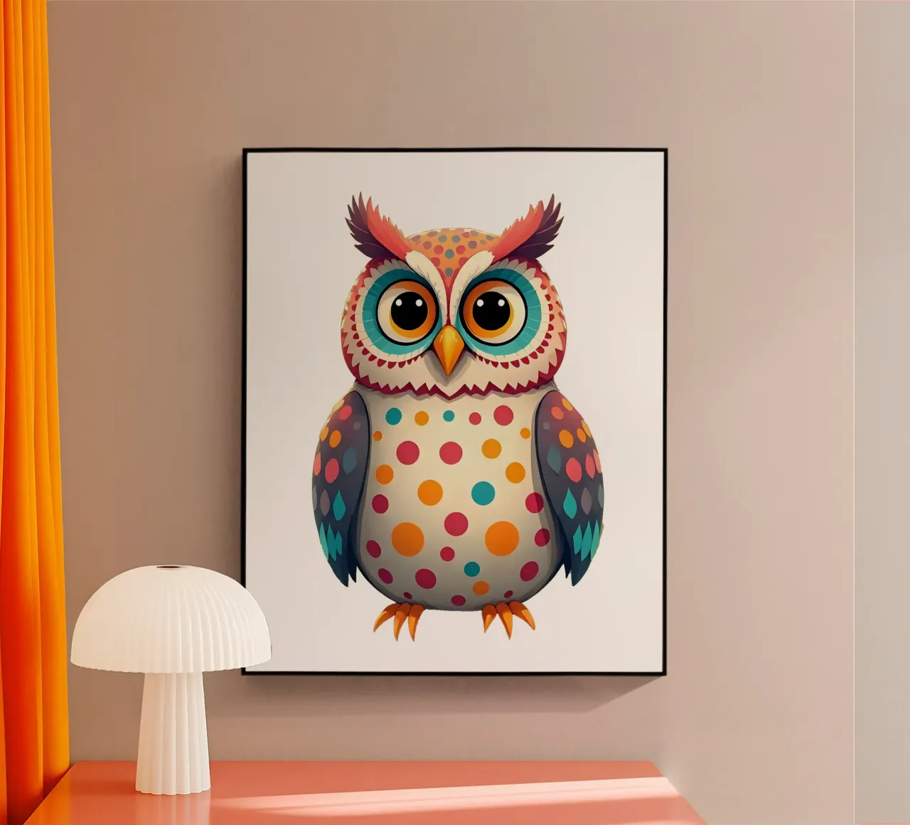 Gufo_3a plexiglass da Tierisch bunt by LK