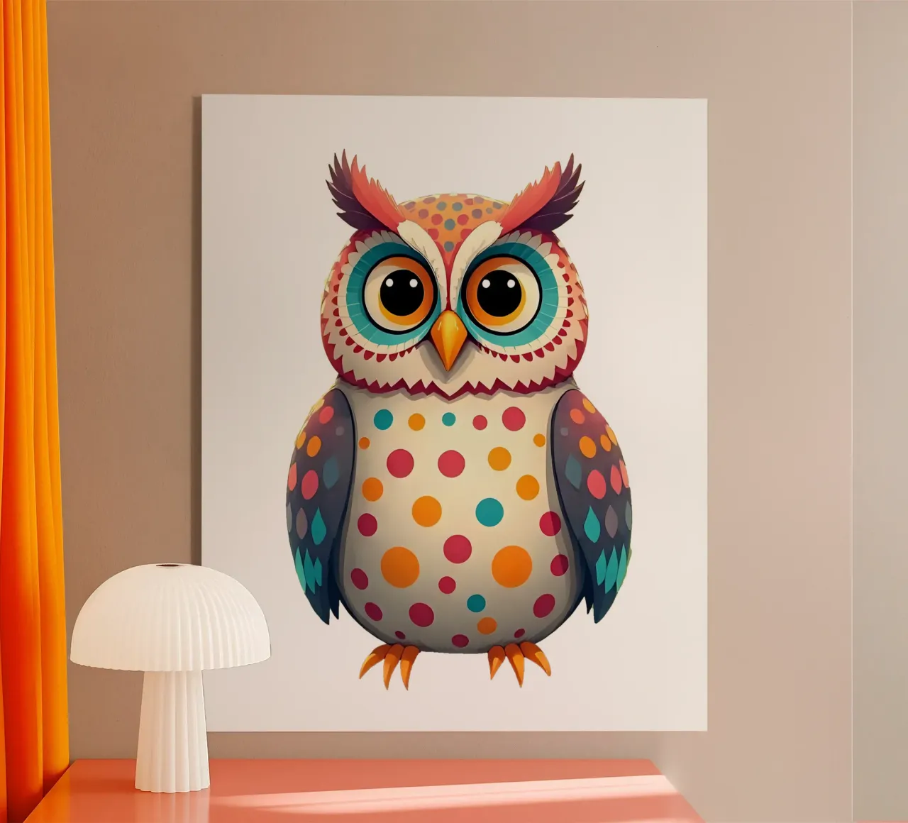 Gufo_3a plexiglass da Tierisch bunt by LK