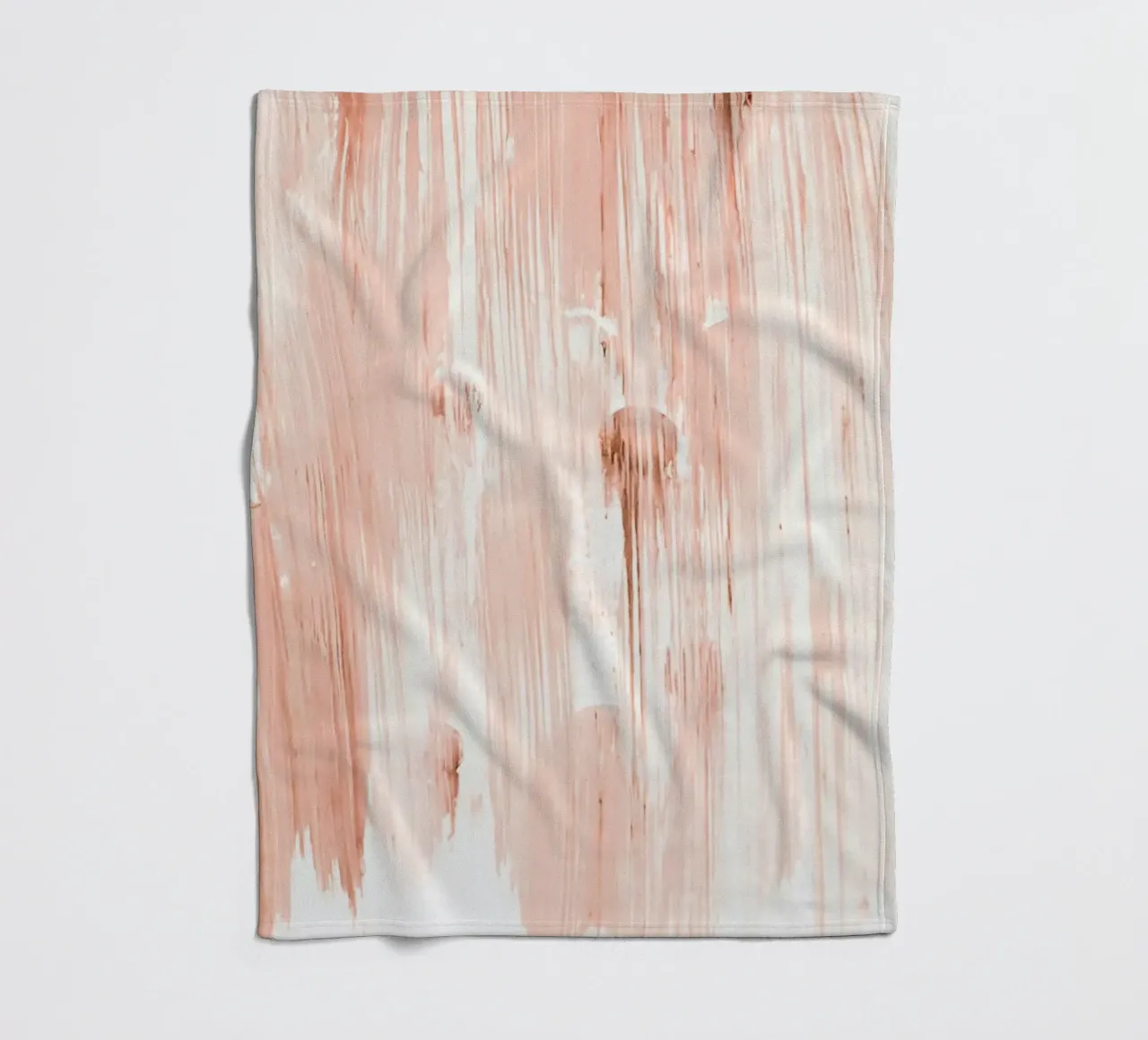 Abstract Pastel Blush coperta in pile da Babett Schultze