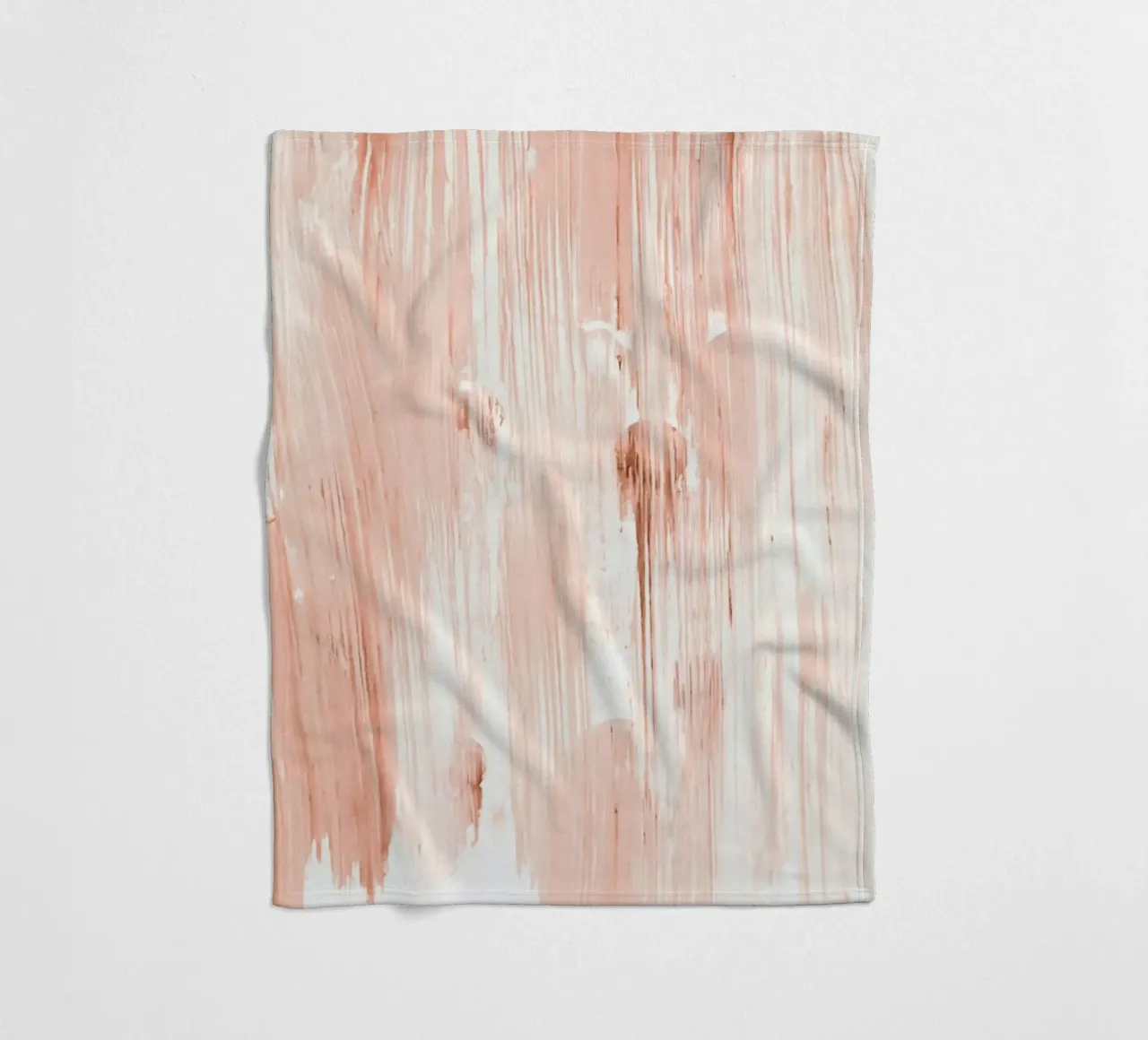 Abstract Pastel Blush coperta in pile da Babett Schultze