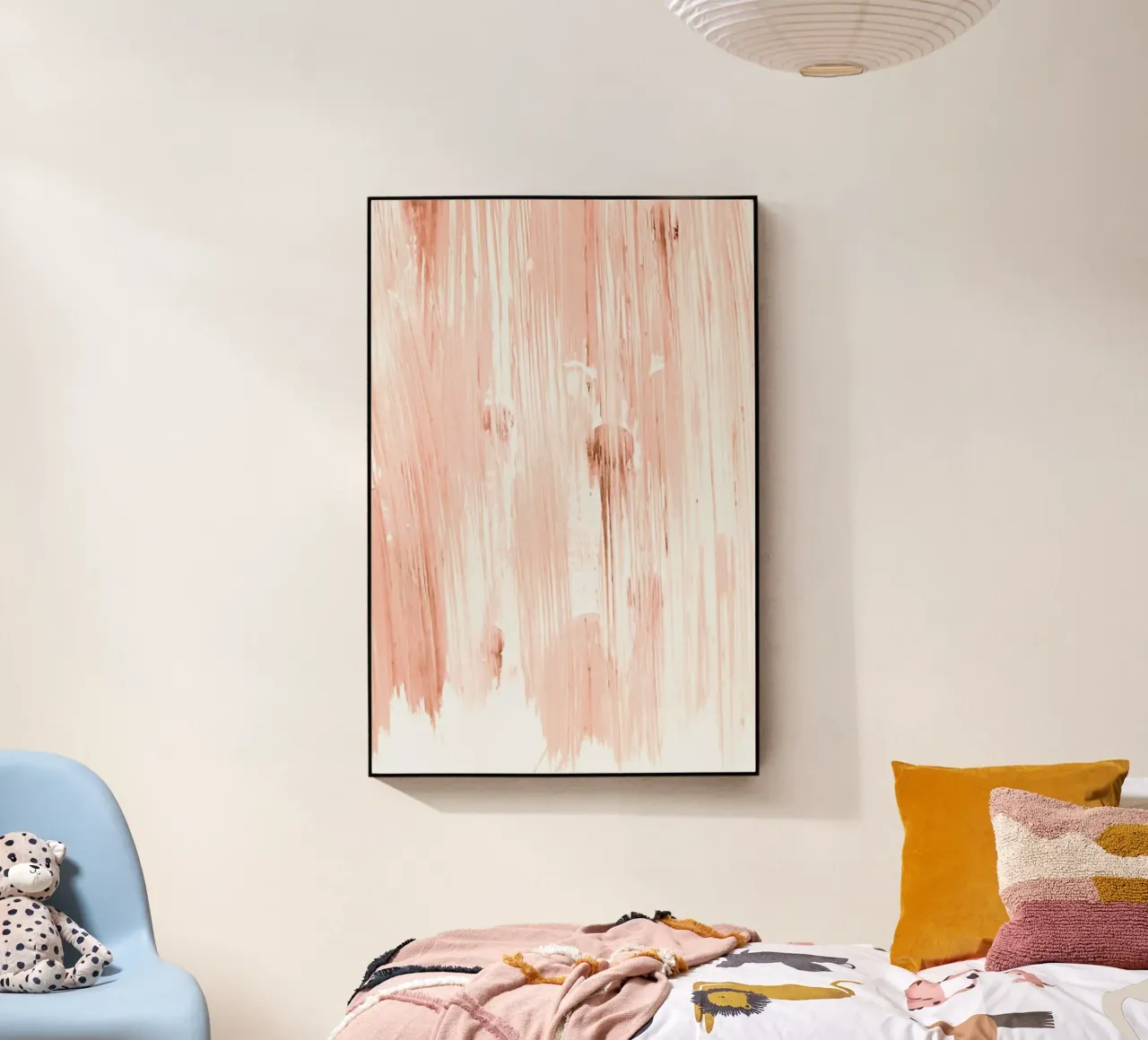 Abstract Pastel Blush plexiglass da Babett Schultze