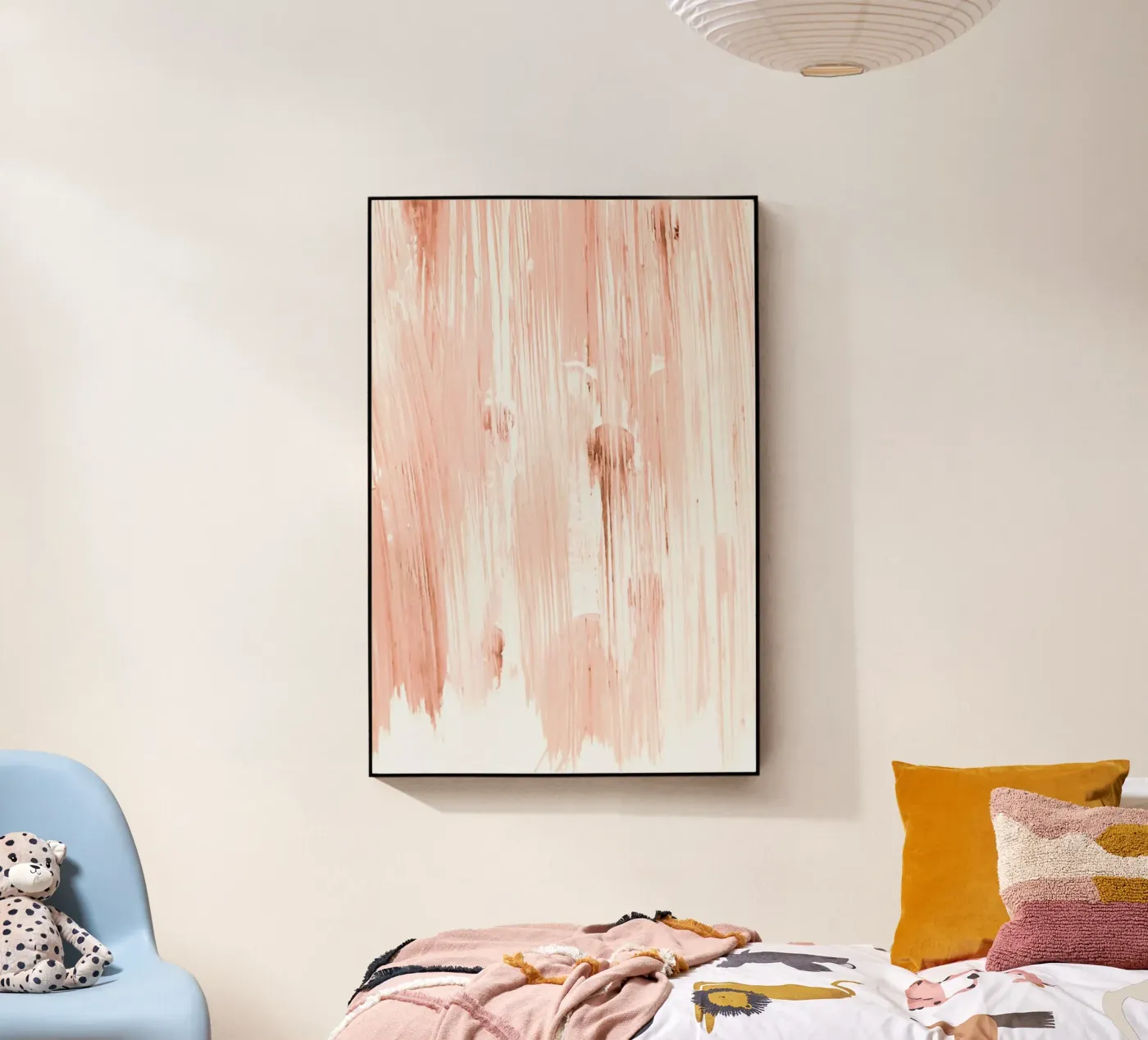 Abstract Pastel Blush plexiglass da Babett Schultze