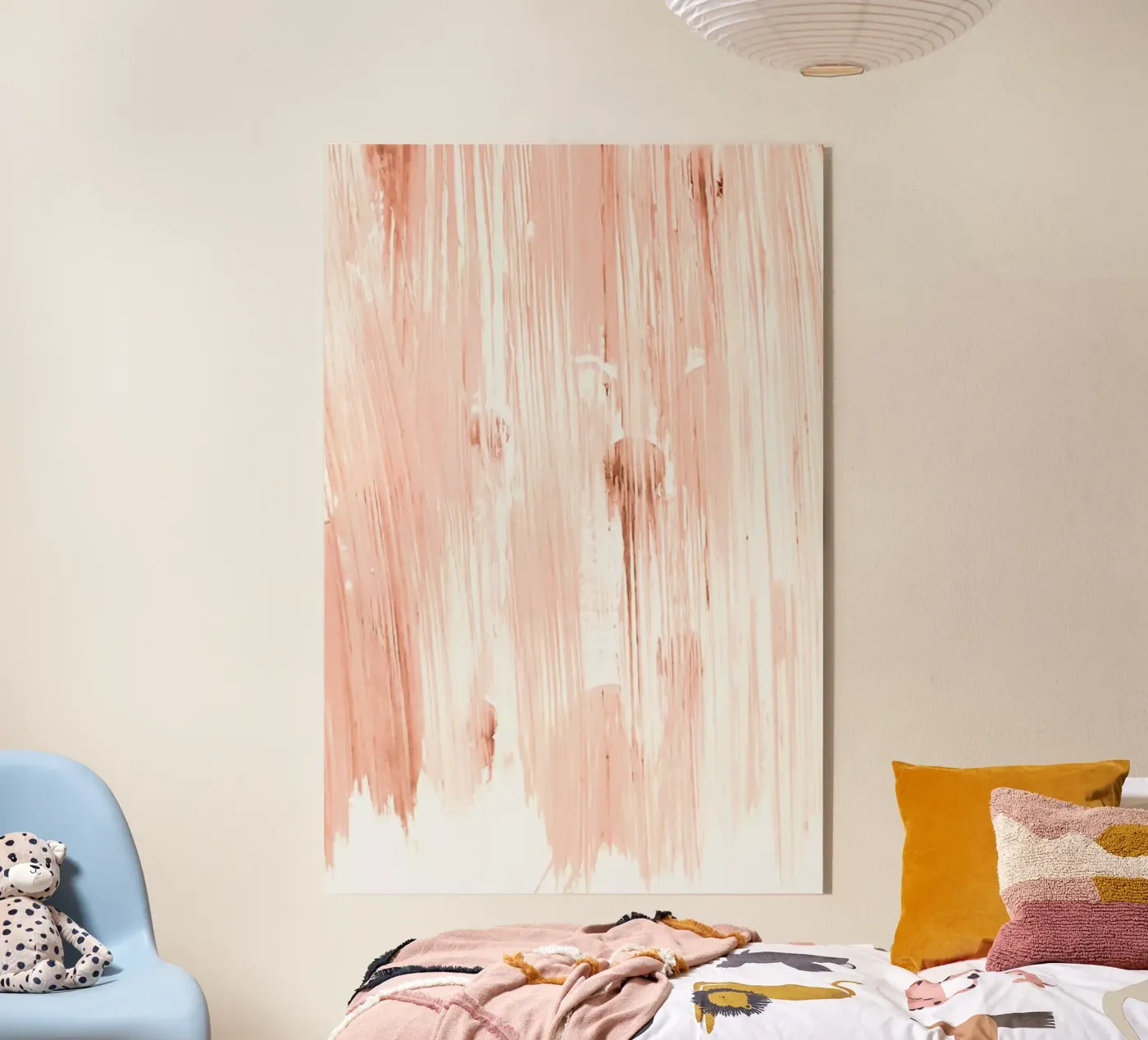 Abstract Pastel Blush plexiglass da Babett Schultze