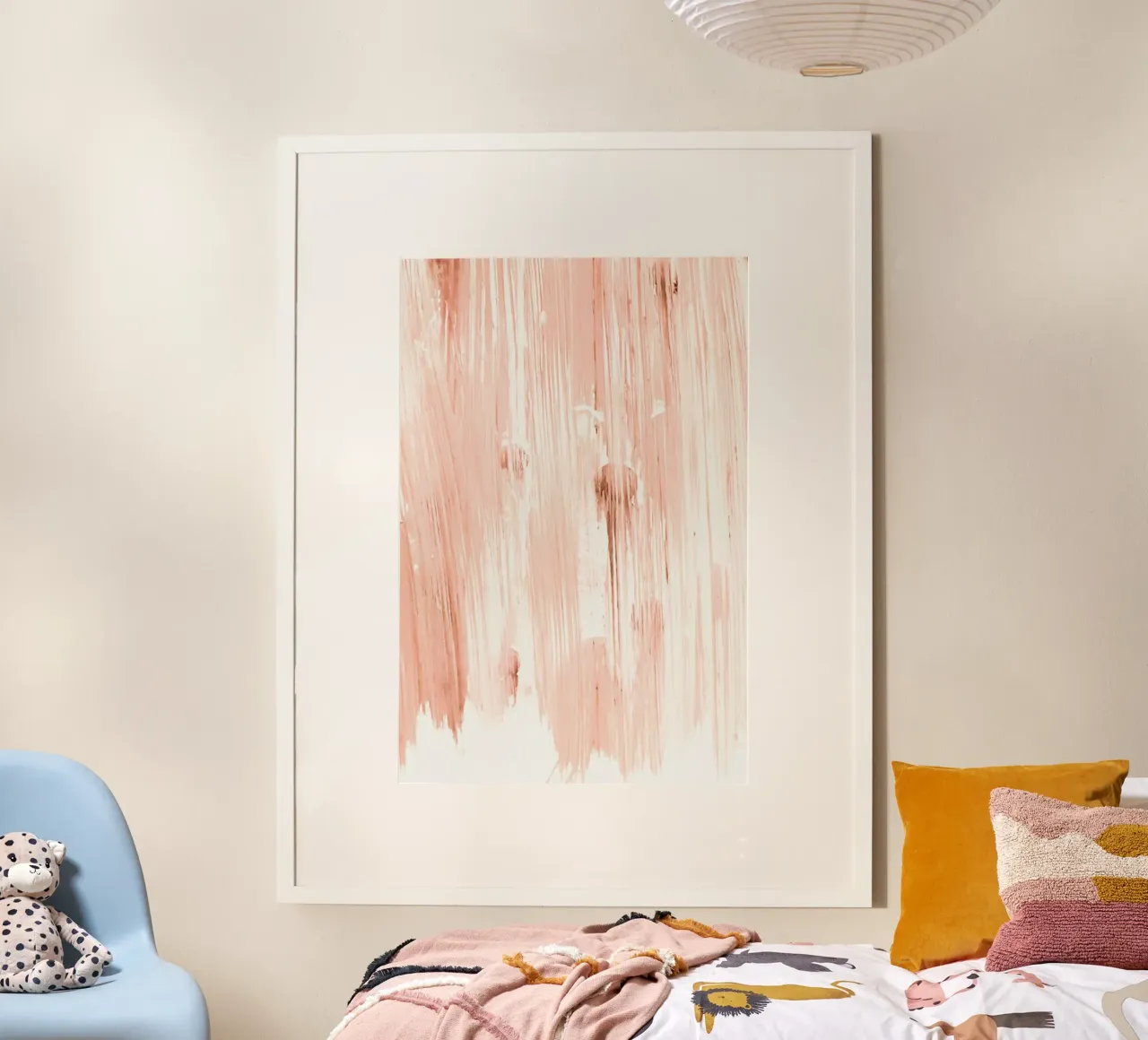 Abstract Pastel Blush carta hahnemühle da Babett Schultze