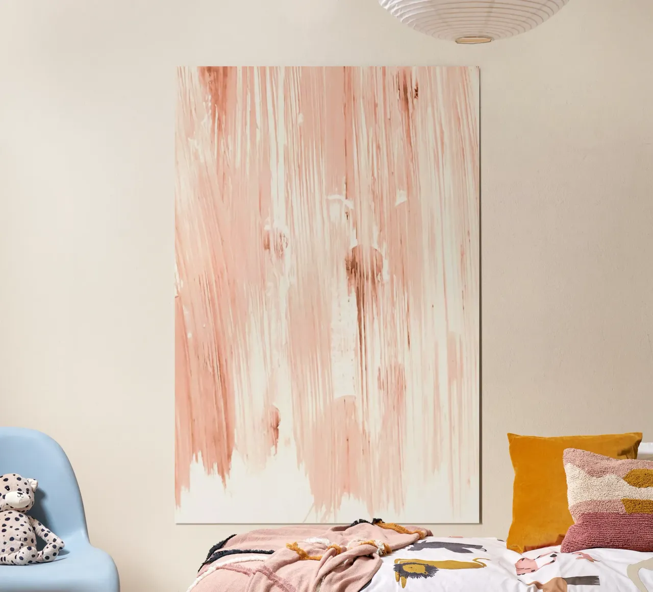 Abstract Pastel Blush carta hahnemühle da Babett Schultze