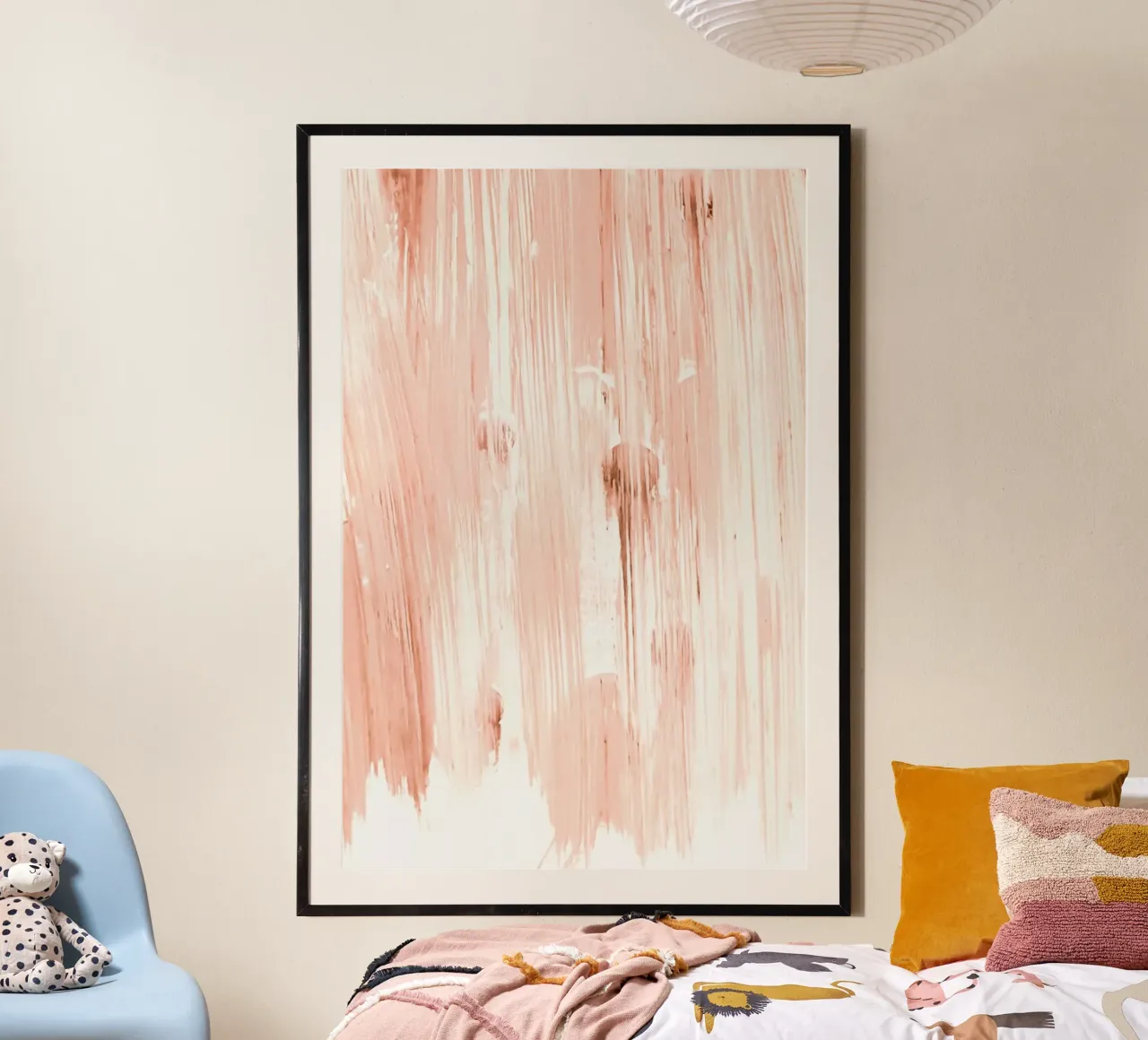 Abstract Pastel Blush carta hahnemühle da Babett Schultze