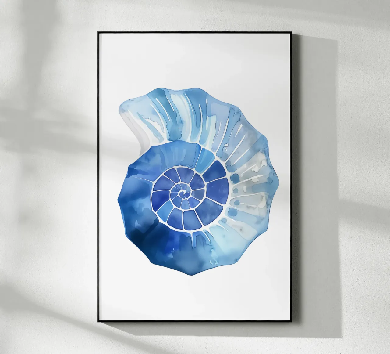 Soft nautilus shell pattern plexiglass da Carinaprint