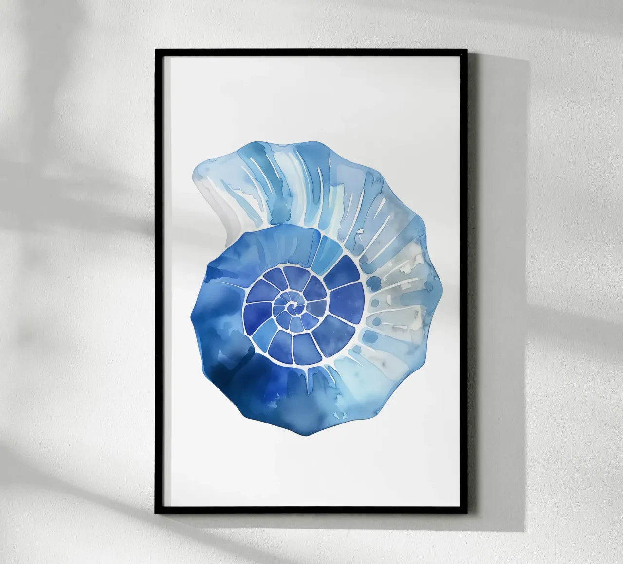 Soft nautilus shell pattern hahnemühle by Carinaprint