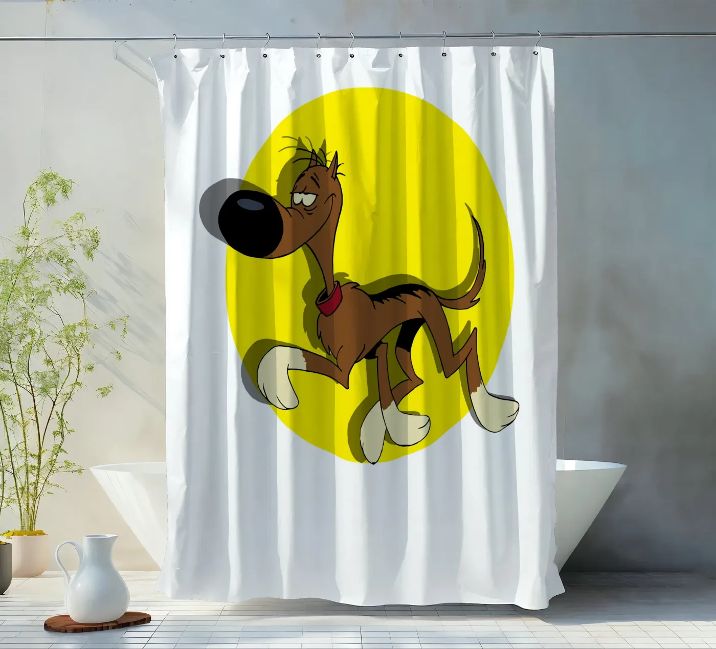 Rantan-Plan Duschvorhang von Ettyhmoz