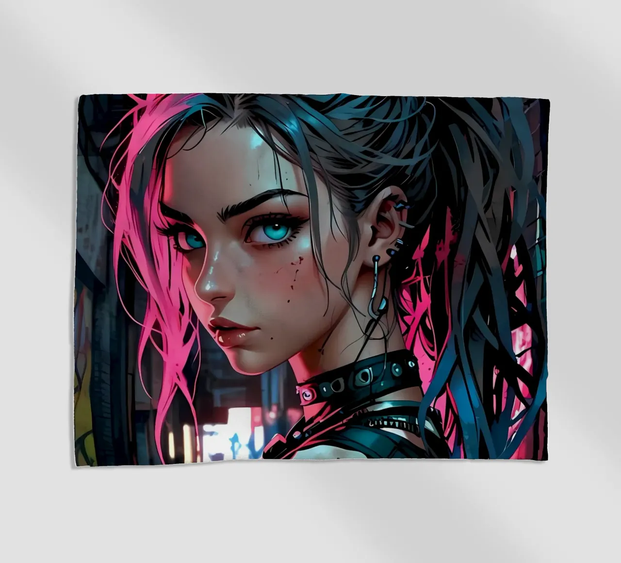 Ragazza Urbana Neon telo mare da LM2KONE