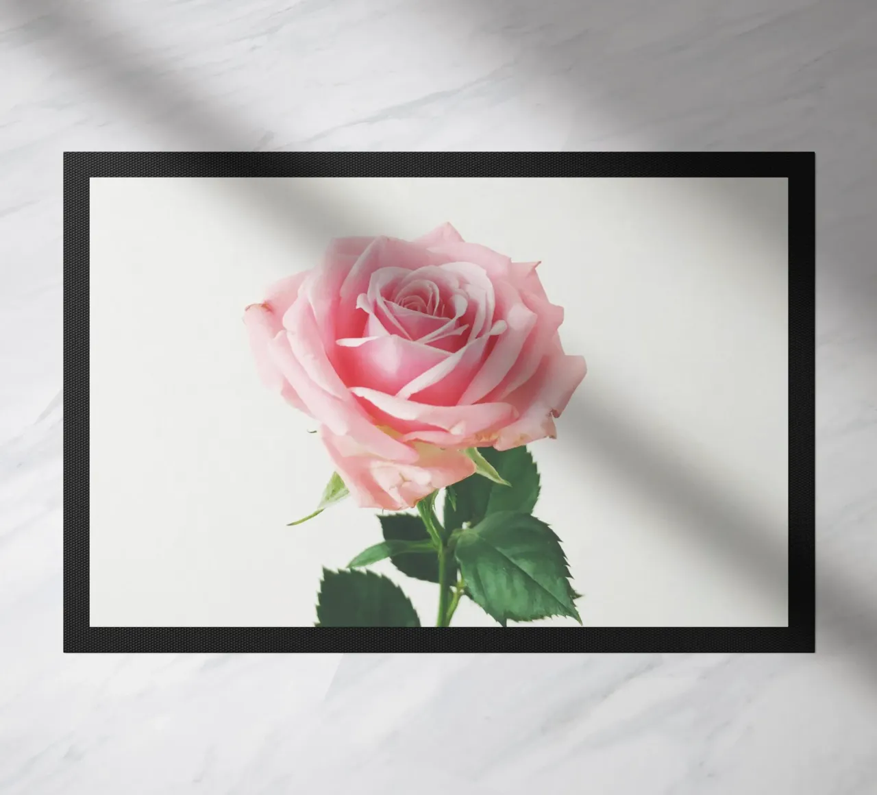 Spring Rose doormat by Cassia Beck Photography
