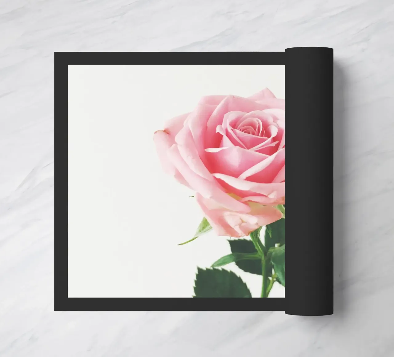 Spring Rose doormat by Cassia Beck Photography