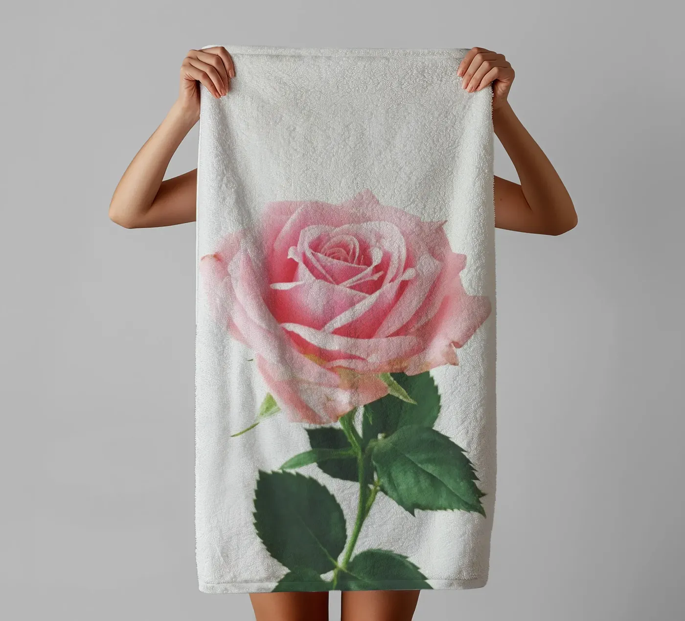 Lenteroos badhanddoek van Cassia Beck Photography