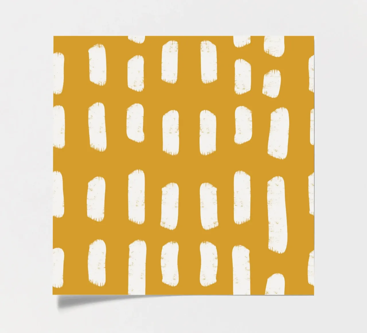 Goldene Pinselstriche - Abstrakt Boho Stickerbogen von susanacosta