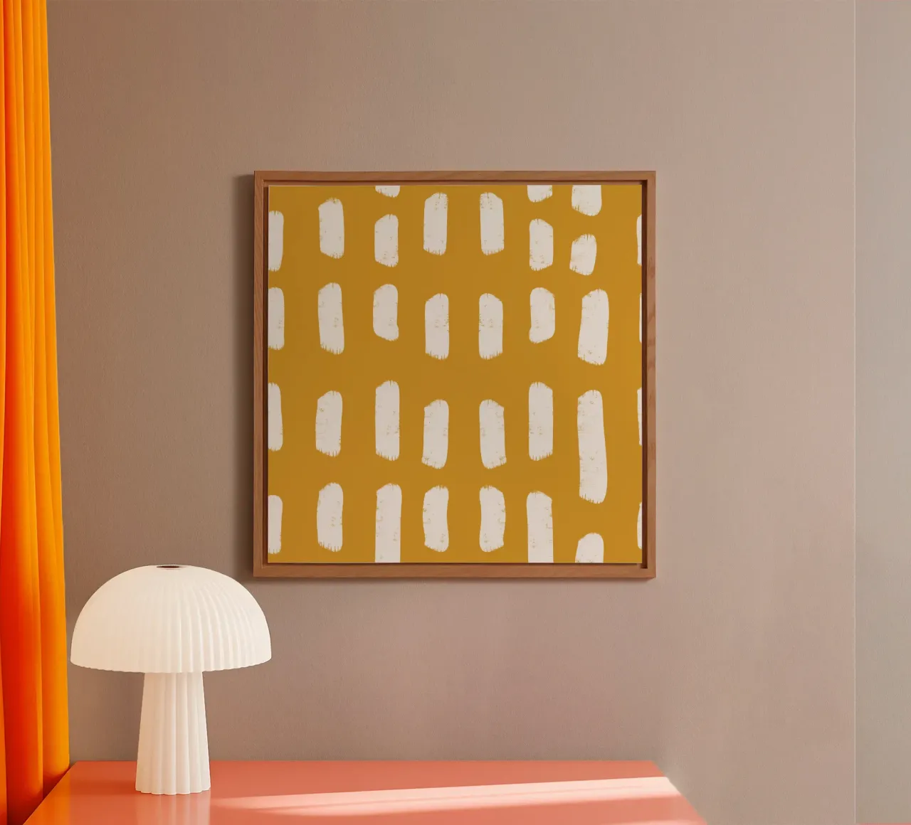 Pennellate d'oro - Astratto Boho alluminio dibond da susanacosta