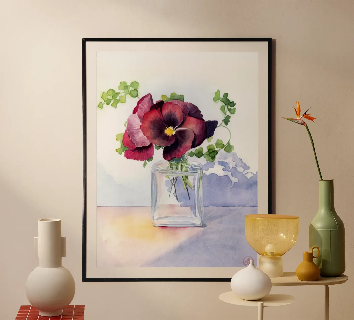 Pansies poster de DoroKaiser