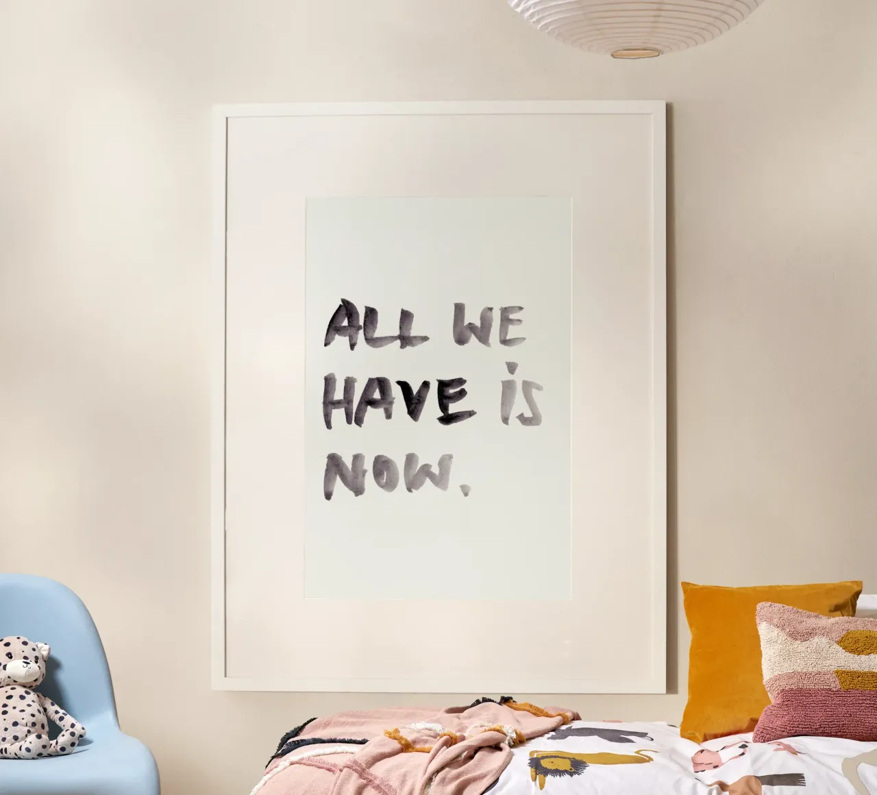 All we have poster con telaio in plastica da PETERSEN