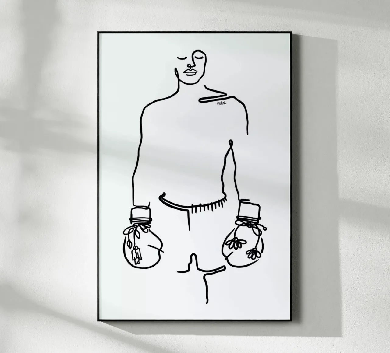 Love Fighter plexiglass da Ninhol