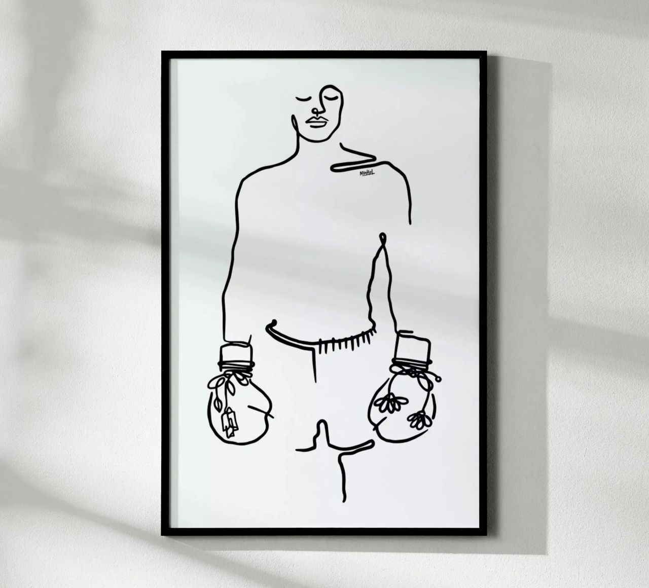 Love Fighter Poster von Ninhol