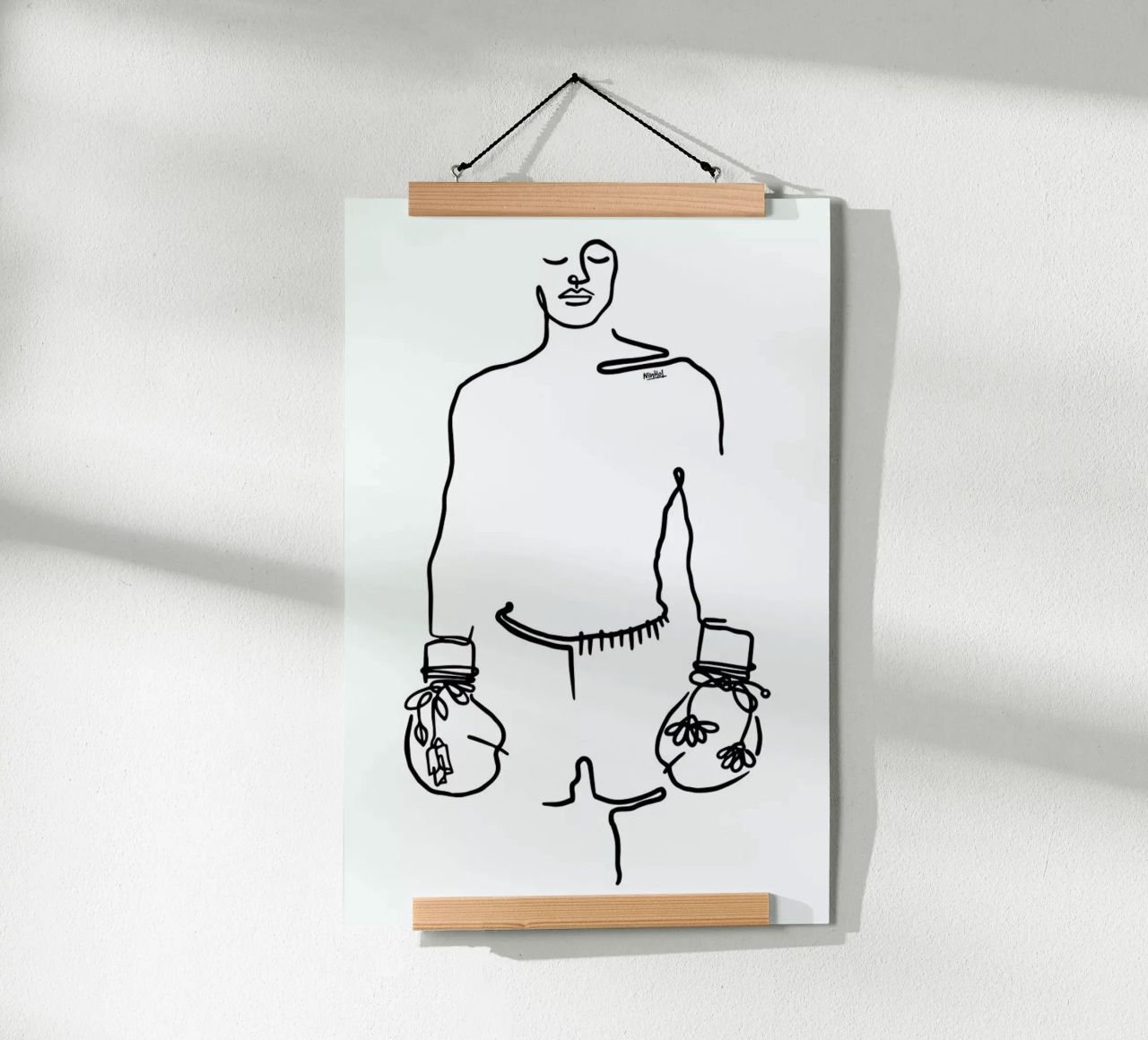 Love Fighter Poster von Ninhol