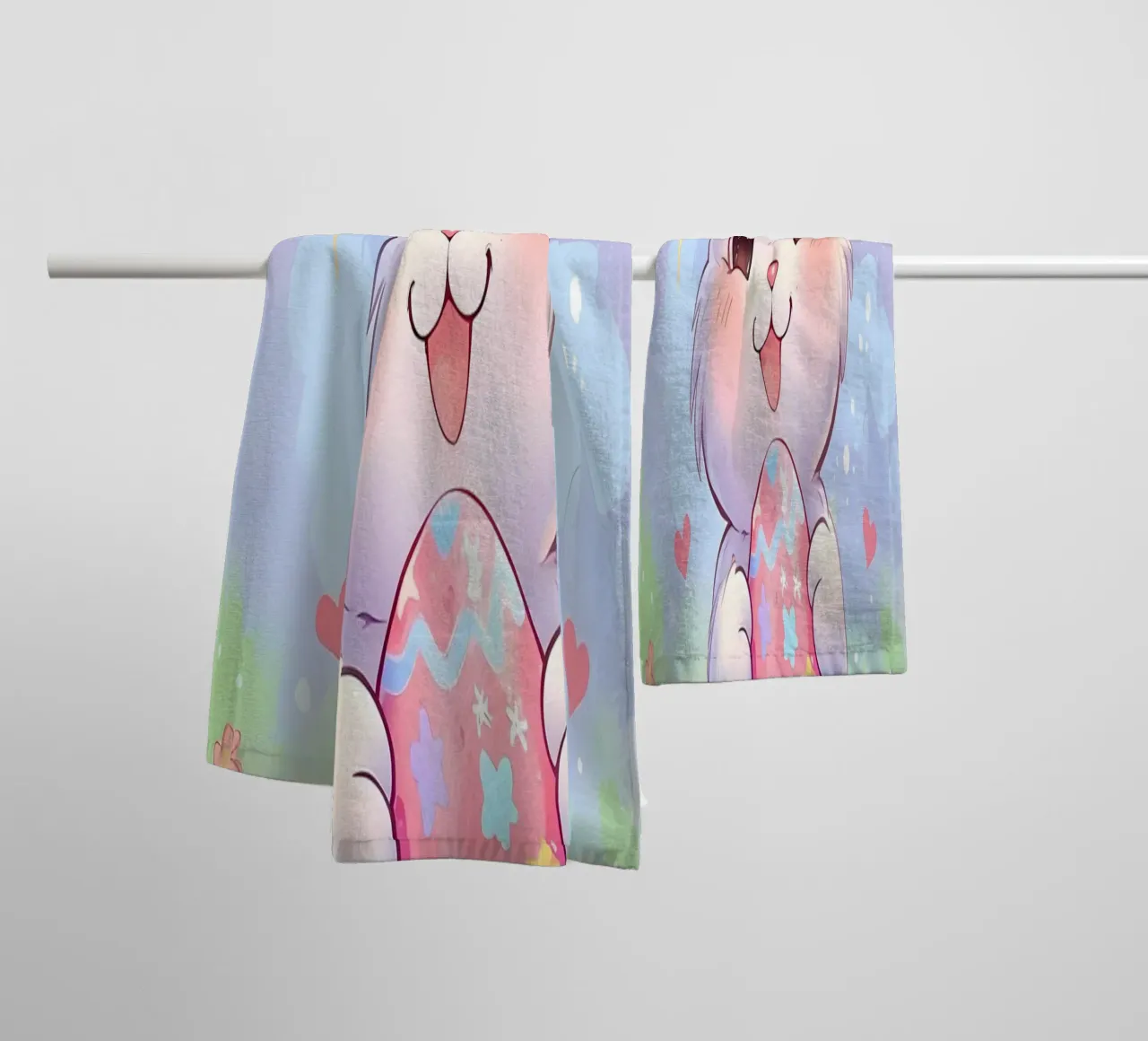 Uova di Pasqua dal coniglietto asciugamano da bagno da LM2KONE