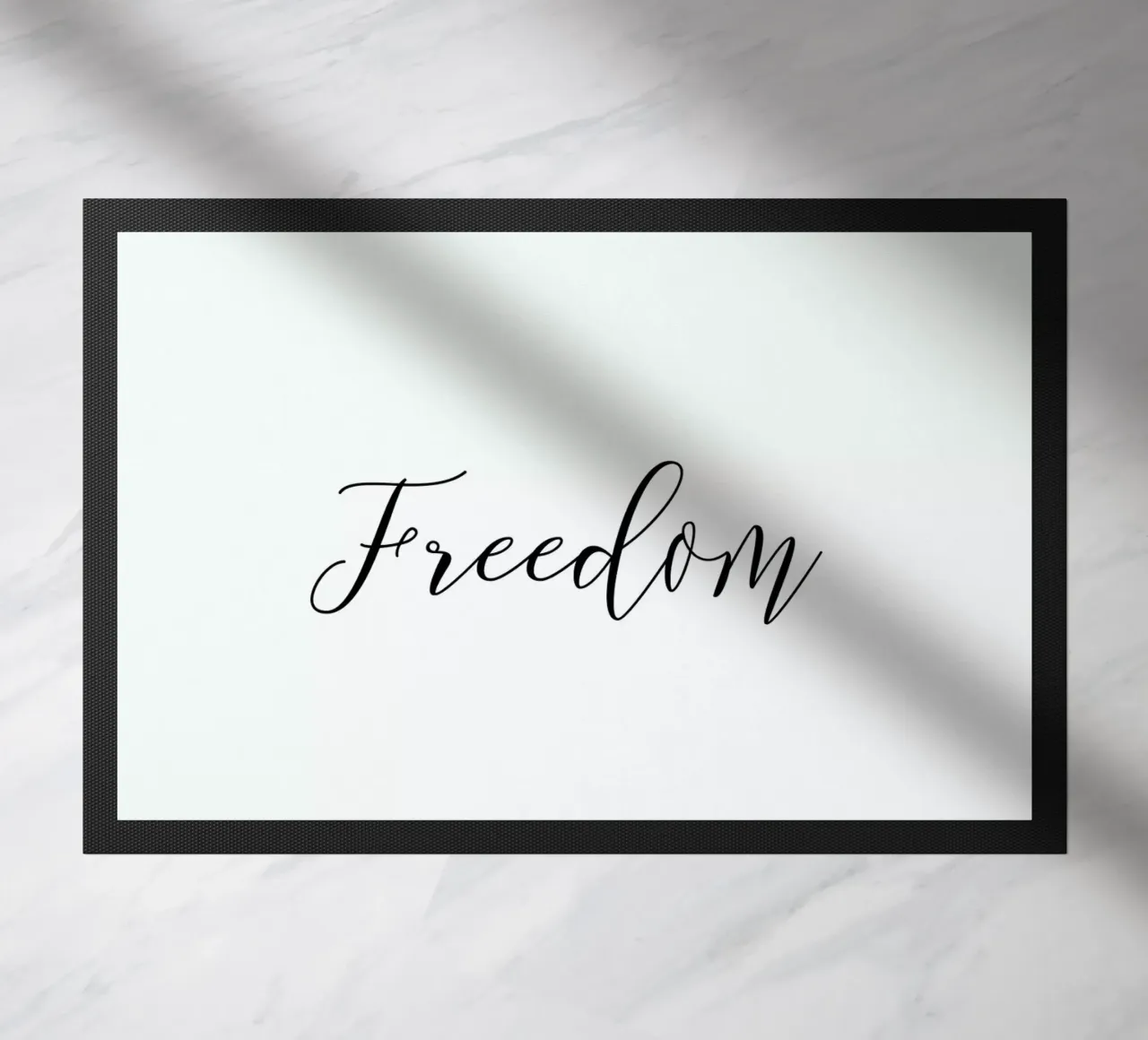 Freedom doormat by Ayleen