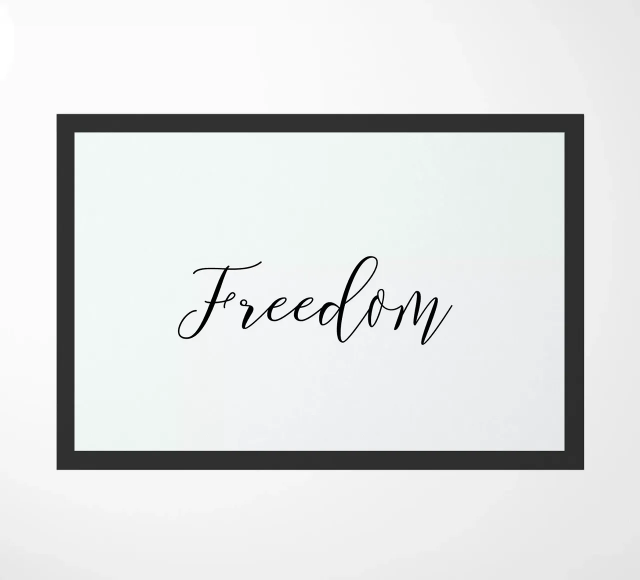 Freedom doormat by Ayleen