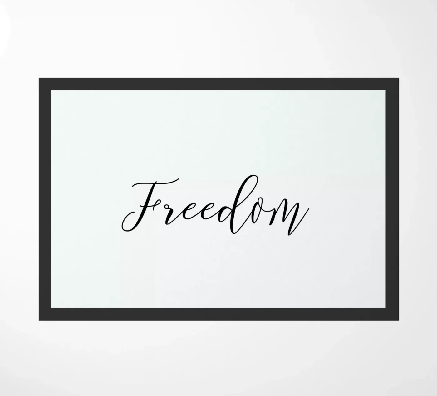 Freedom deurmat van Ayleen