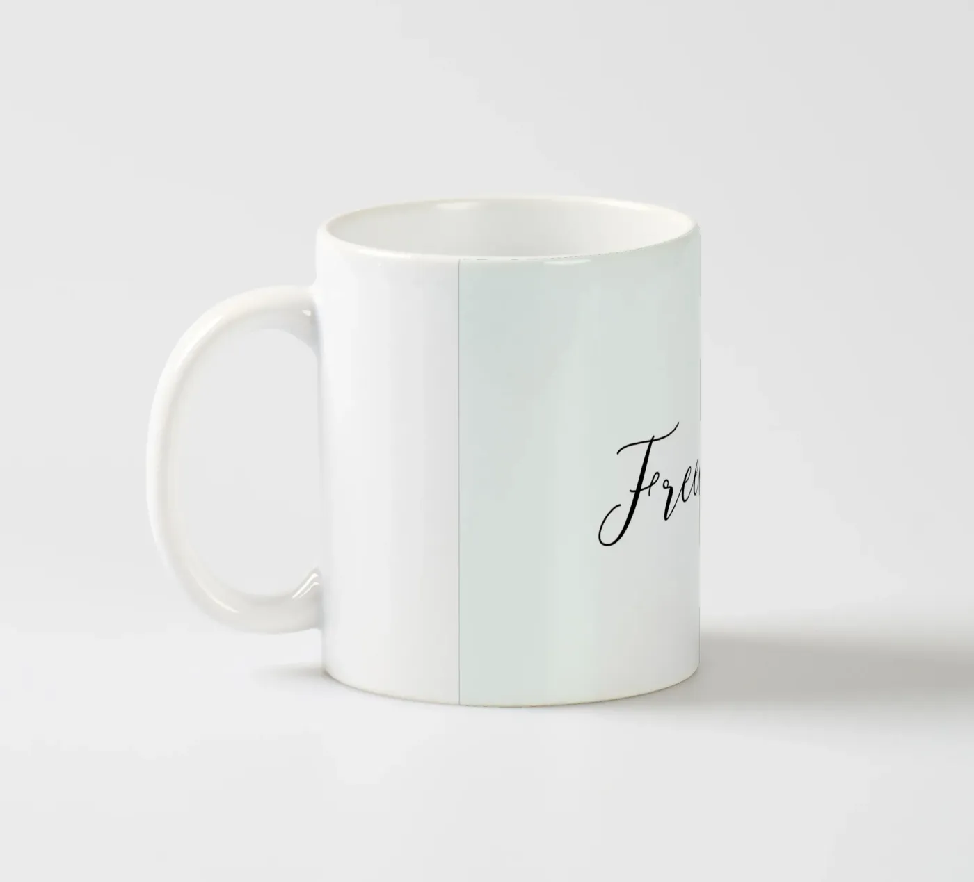 Freedom ceramic mug by Ayleen