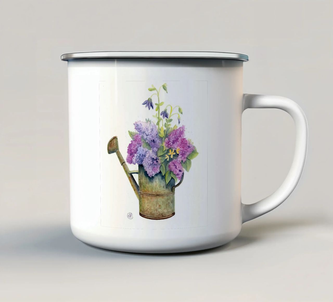 Lilla tazza in smalto da DoroKaiser