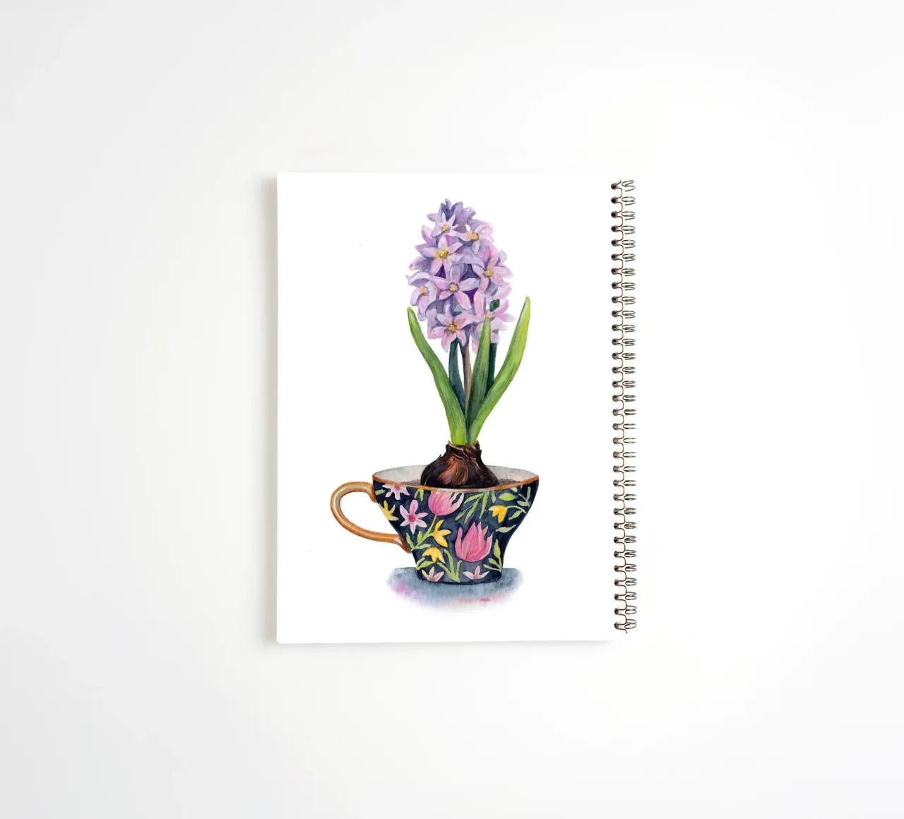 Hyacinth spiral notebook by DoroKaiser