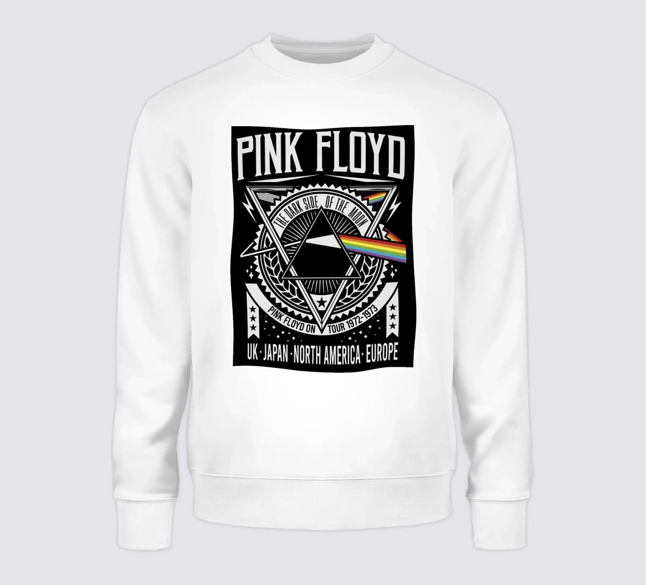 The Dark Side Of The Moon - Gira de Pink Floyd sudadera de Music Life