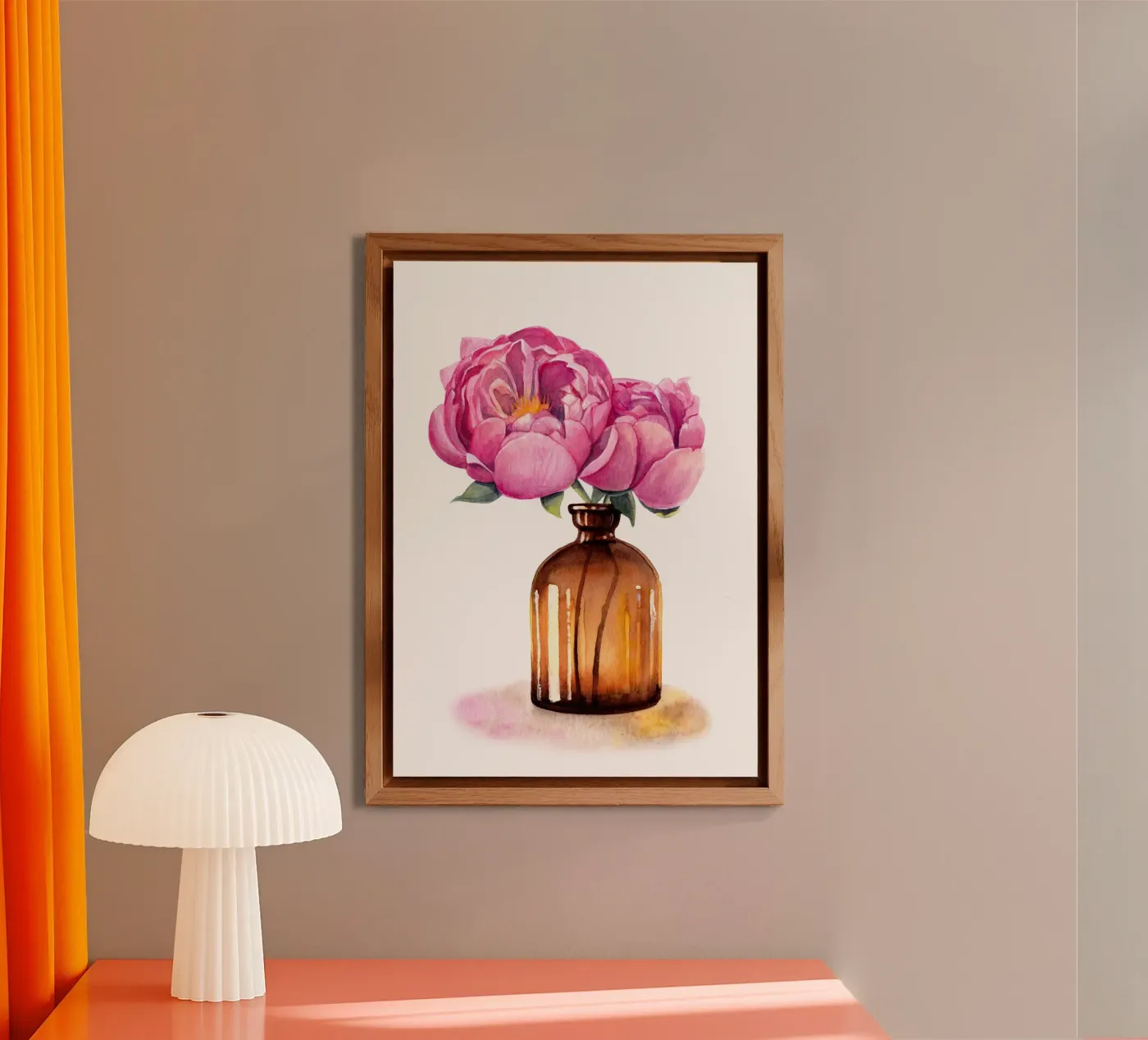 Peonies forex plate by DoroKaiser