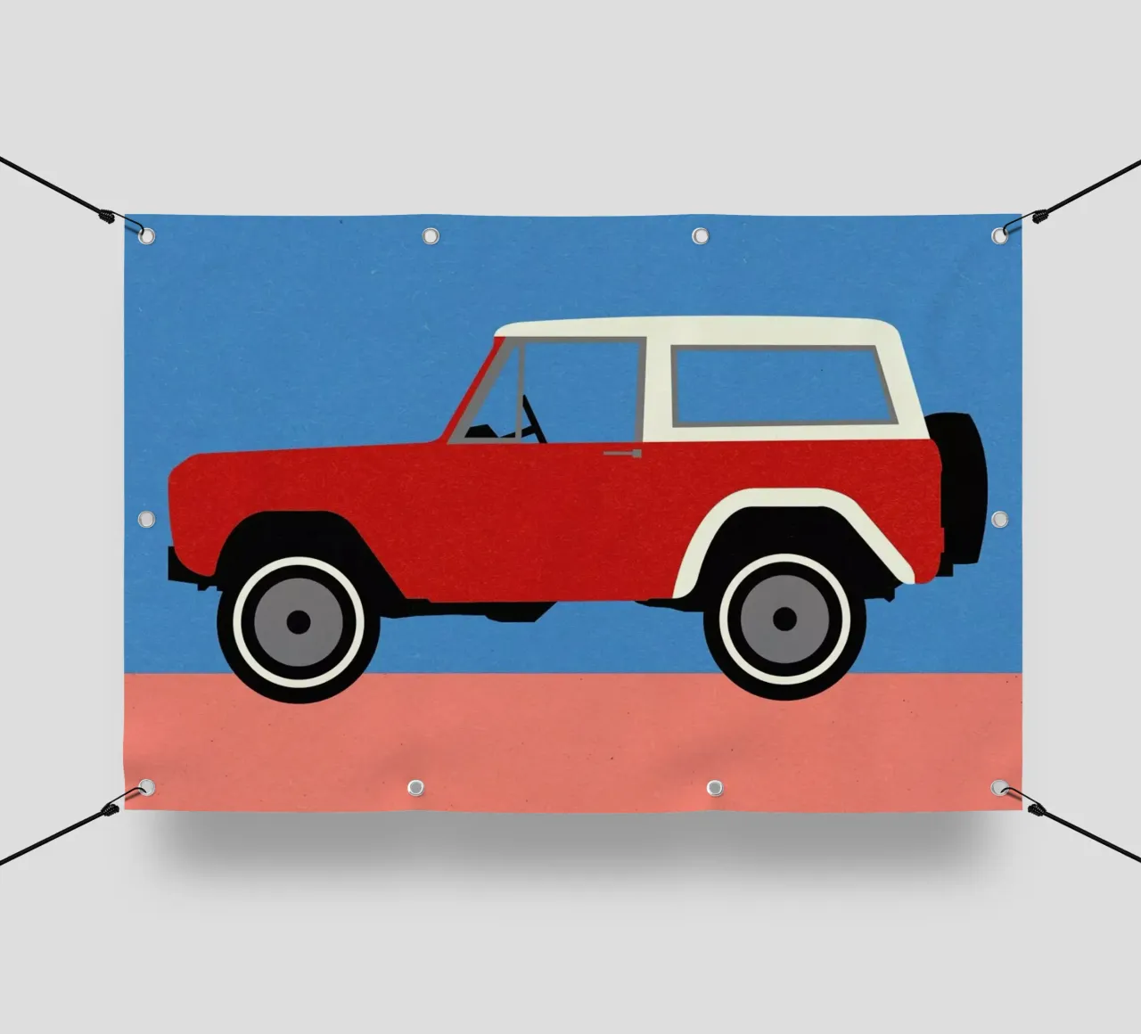Red SUV telo in pvc da Rosi Feist