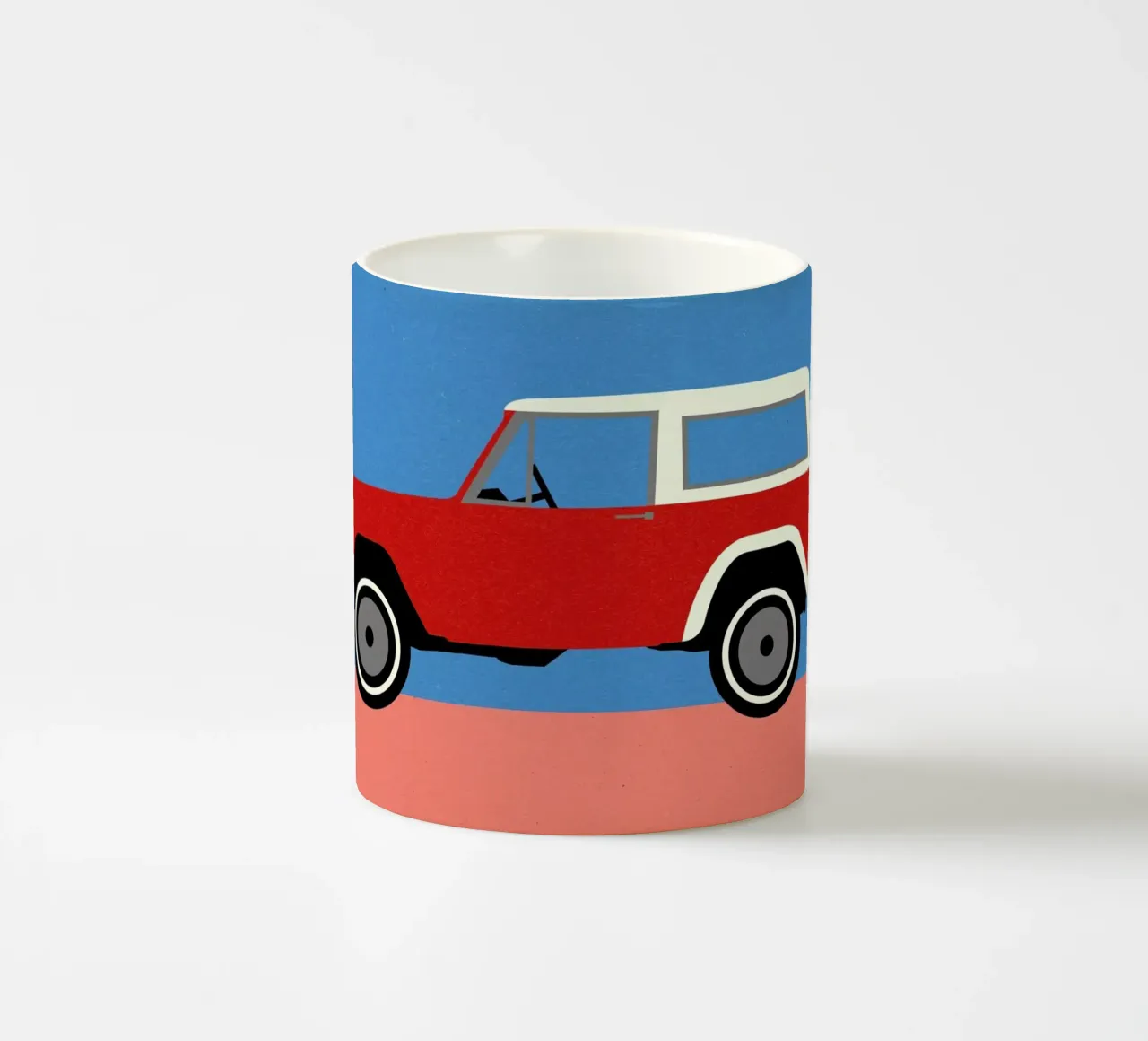 Red SUV tazza in ceramica da Rosi Feist
