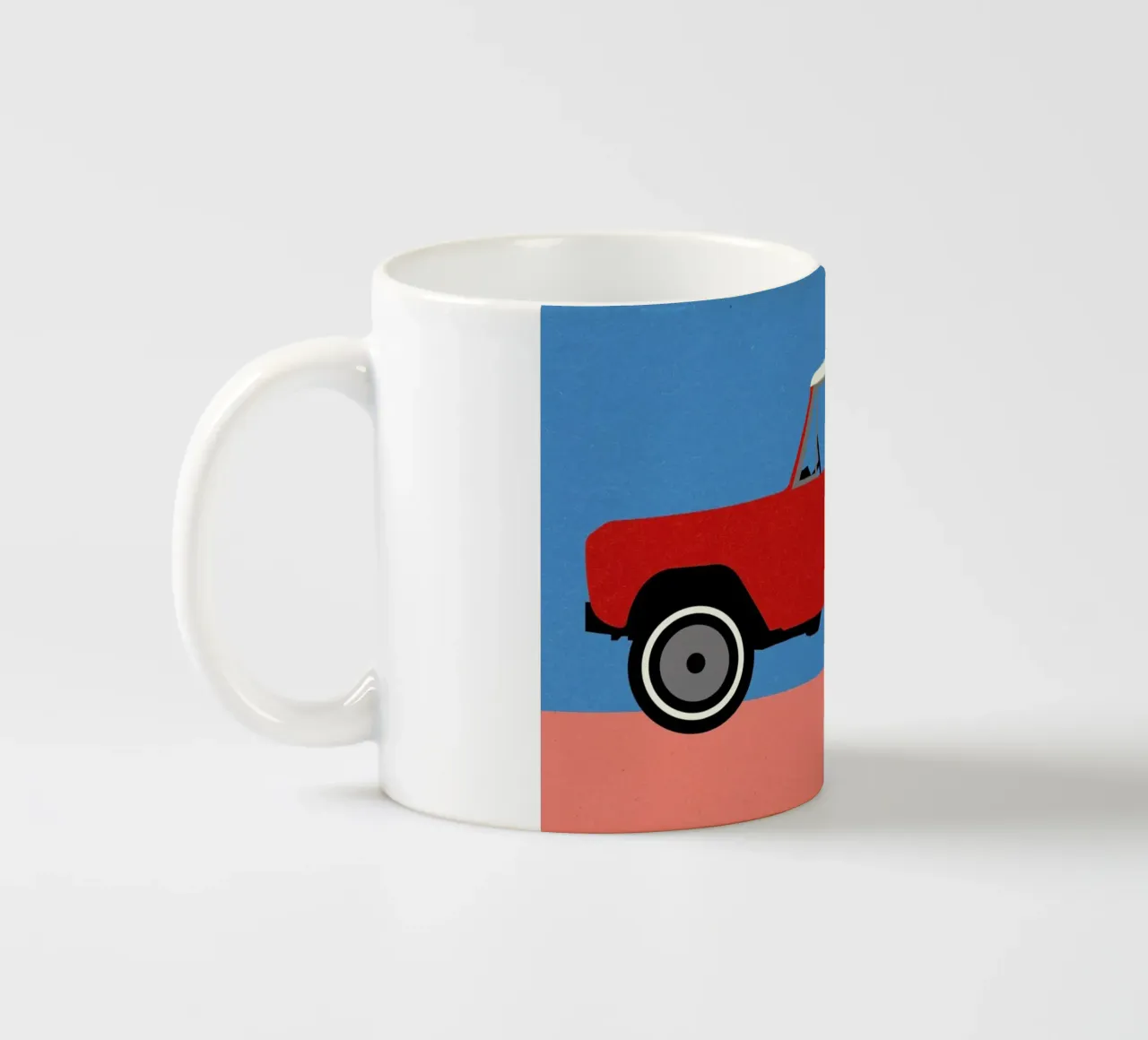 Red SUV tazza in ceramica da Rosi Feist