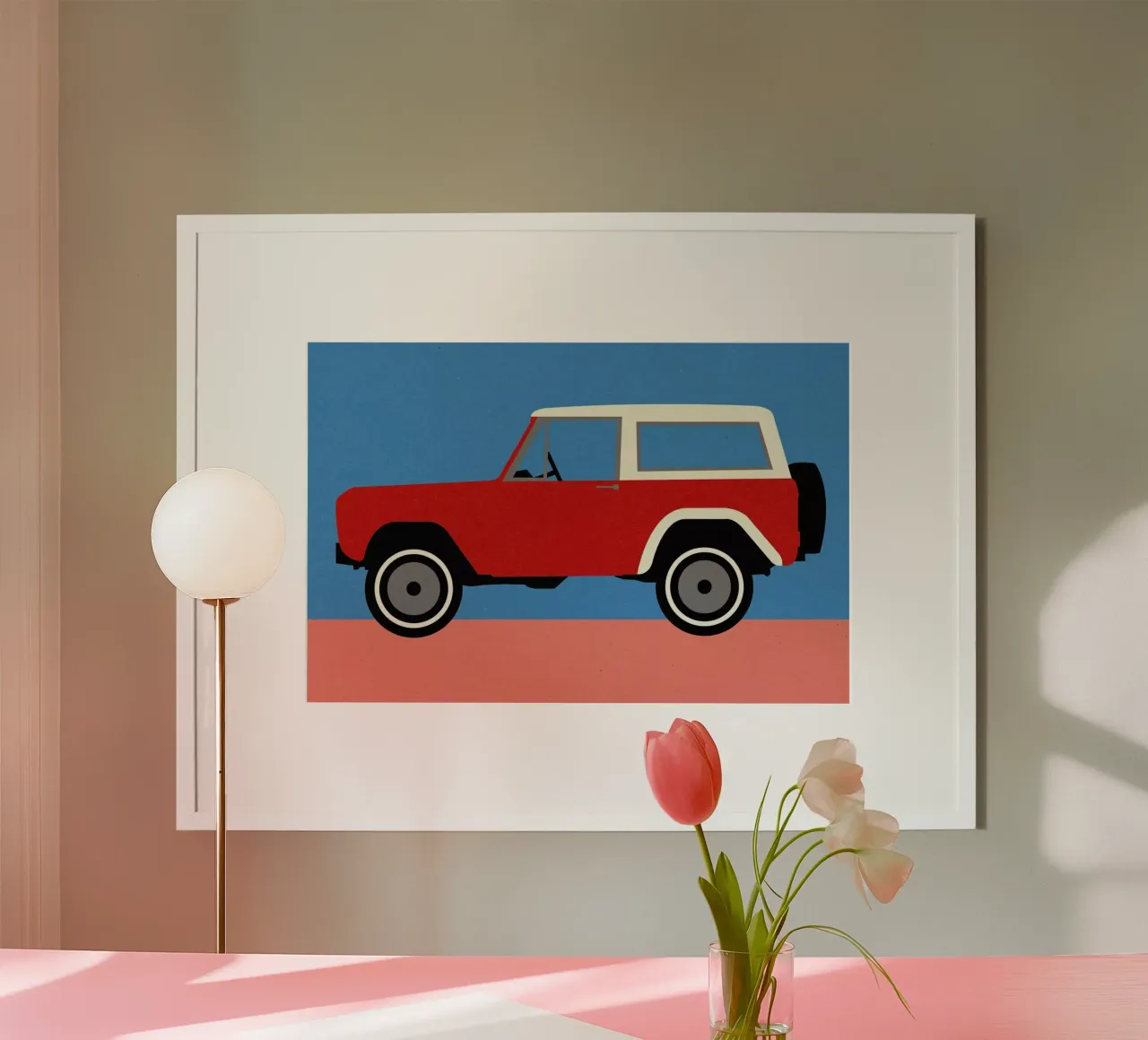 Red SUV poster da Rosi Feist