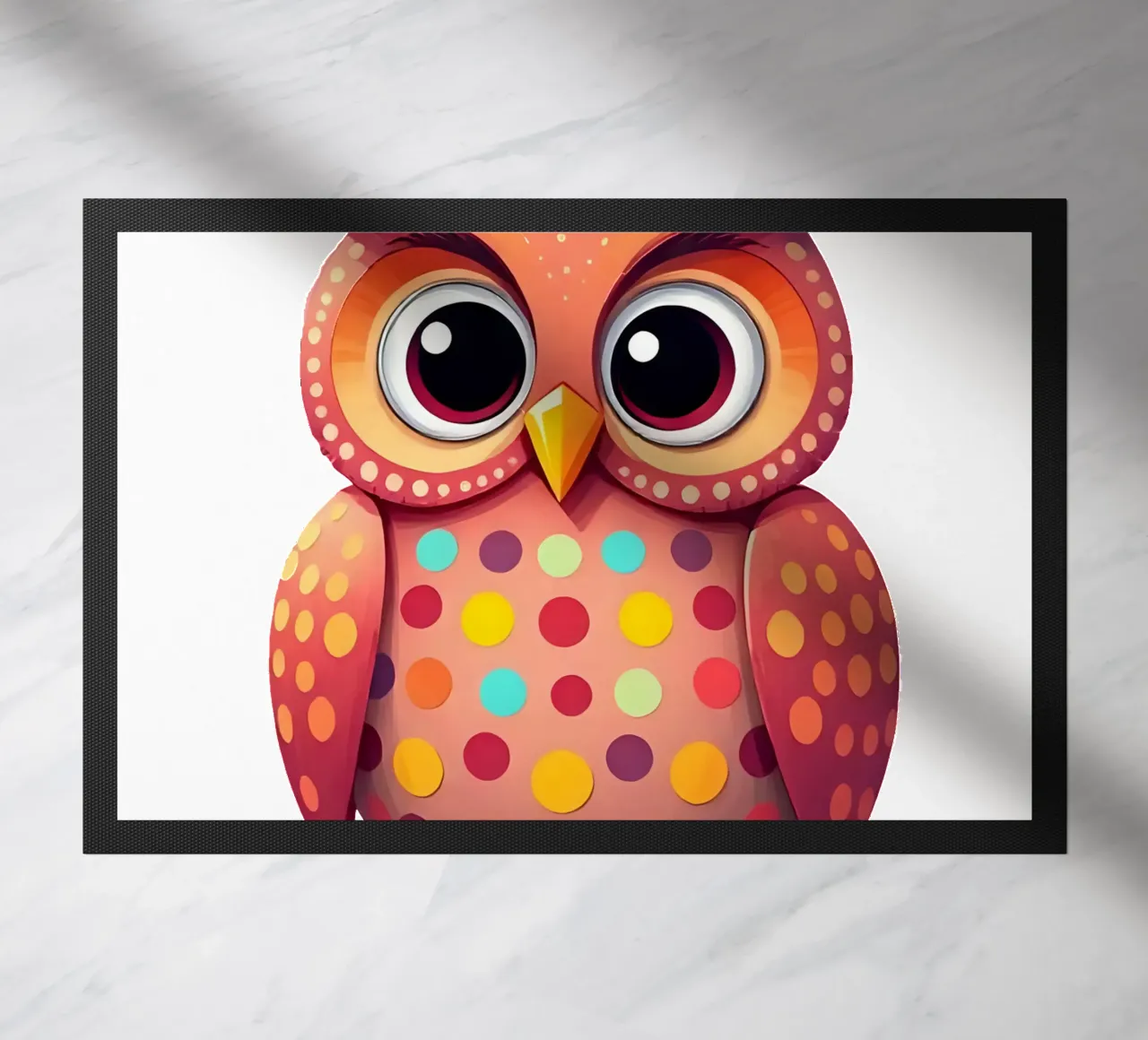 Uill_4a deurmat van Tierisch bunt by LK