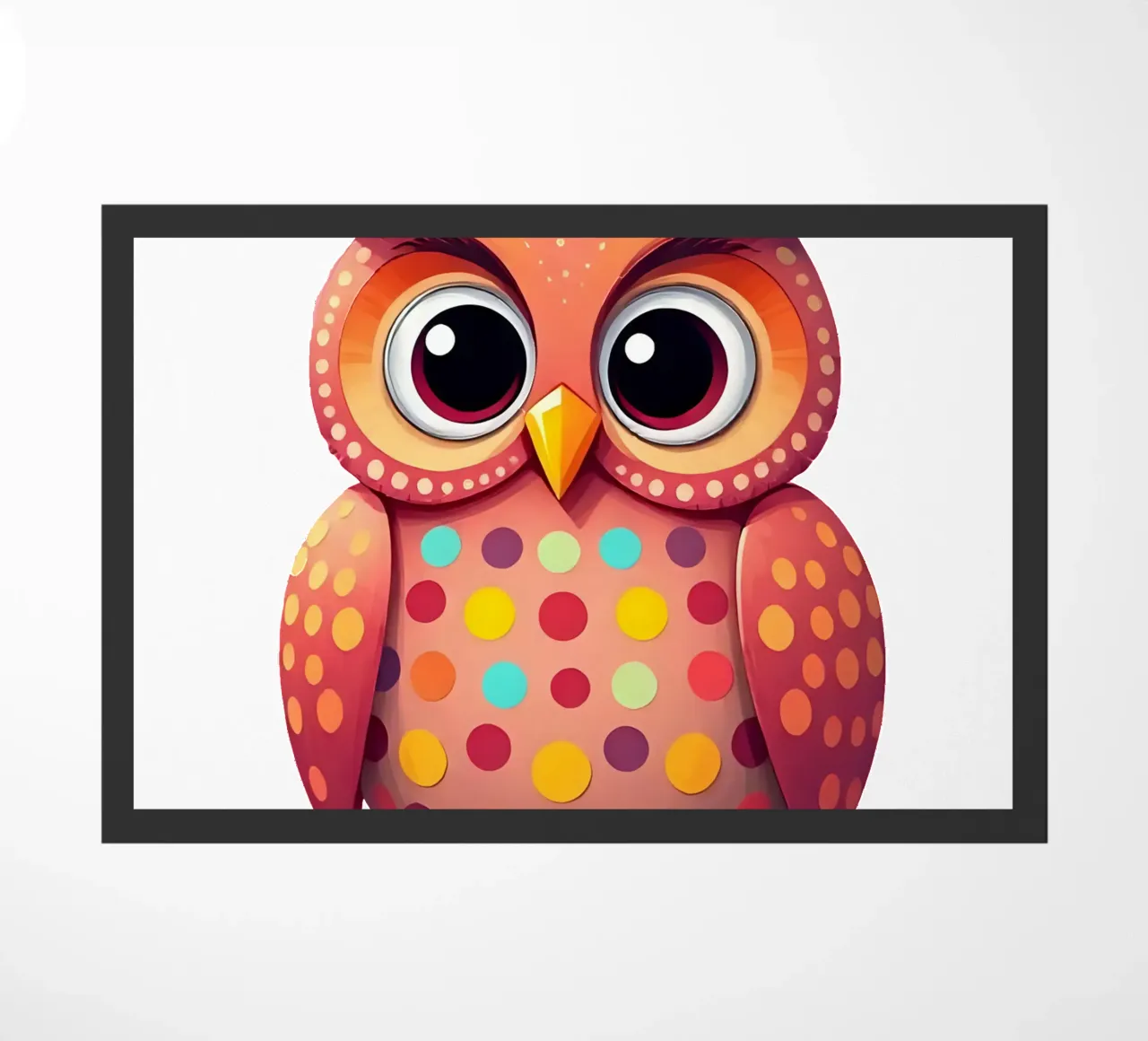 Uill_4a deurmat van Tierisch bunt by LK