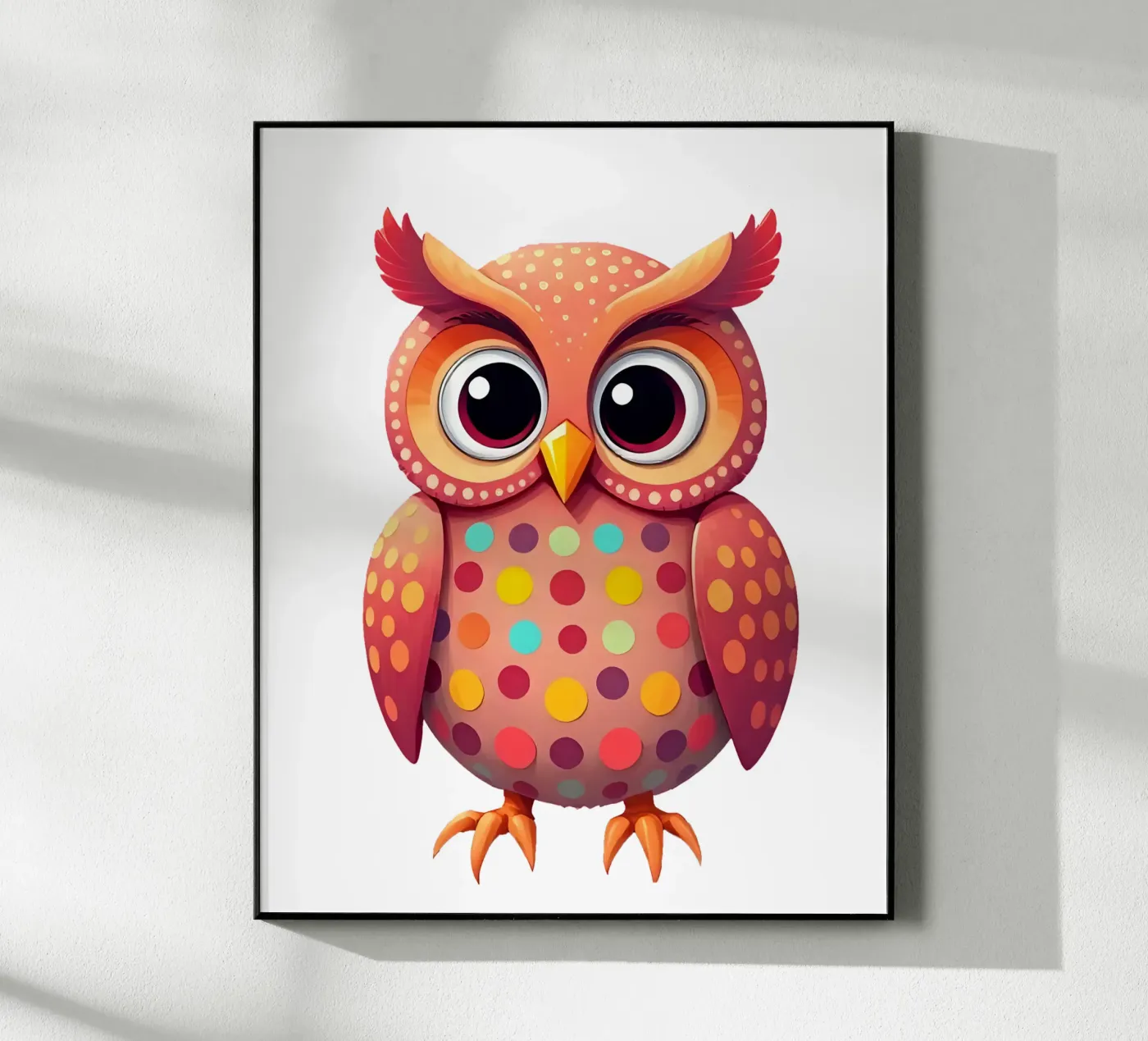 Gufo_4a plexiglass da Tierisch bunt by LK