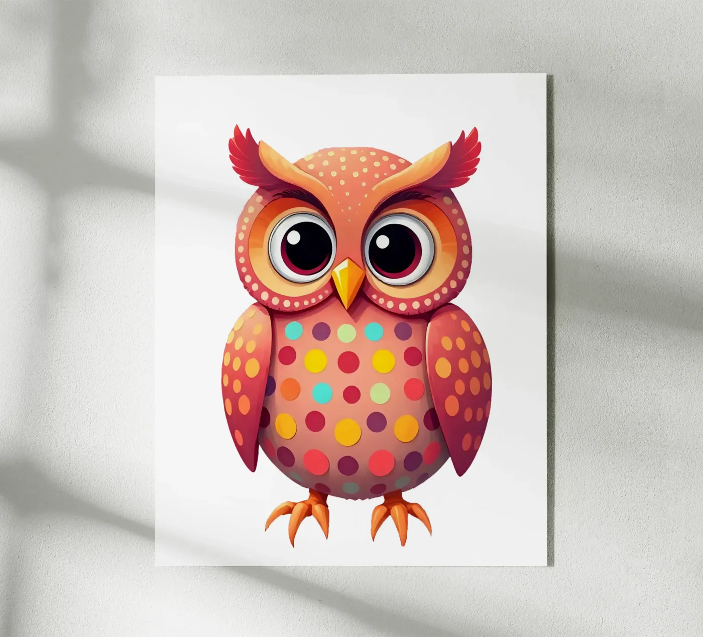 Gufo_4a plexiglass da Tierisch bunt by LK