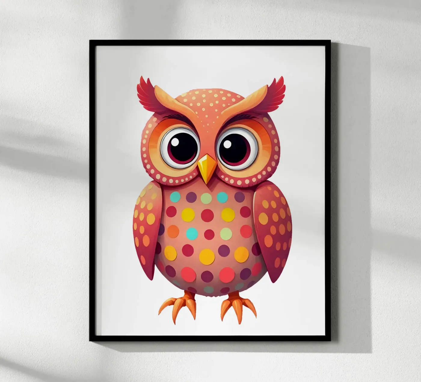 Gufo_4a poster da Tierisch bunt by LK